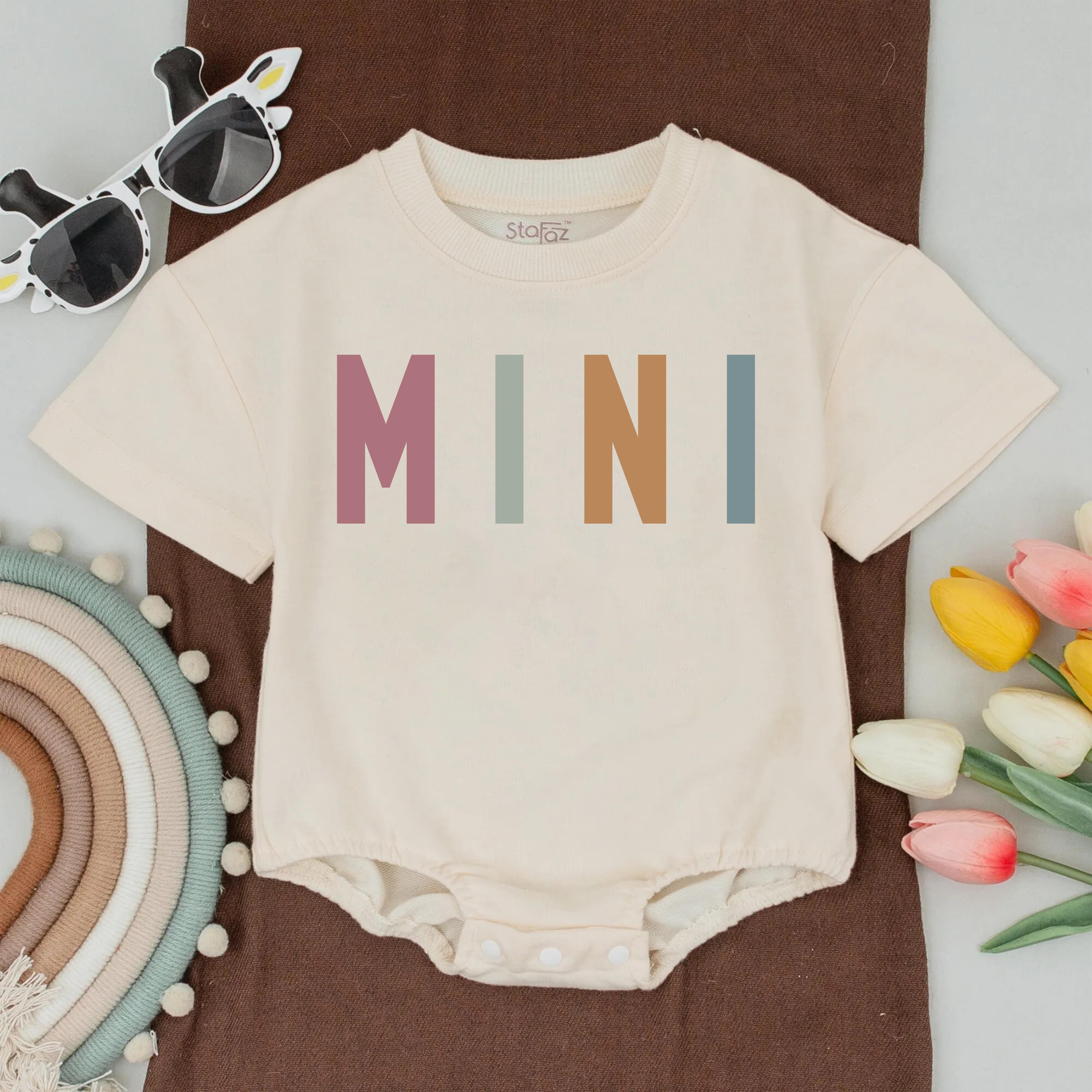 Mama And Mini Matching TShirt: Baby Romper Short Sleeve Gift!