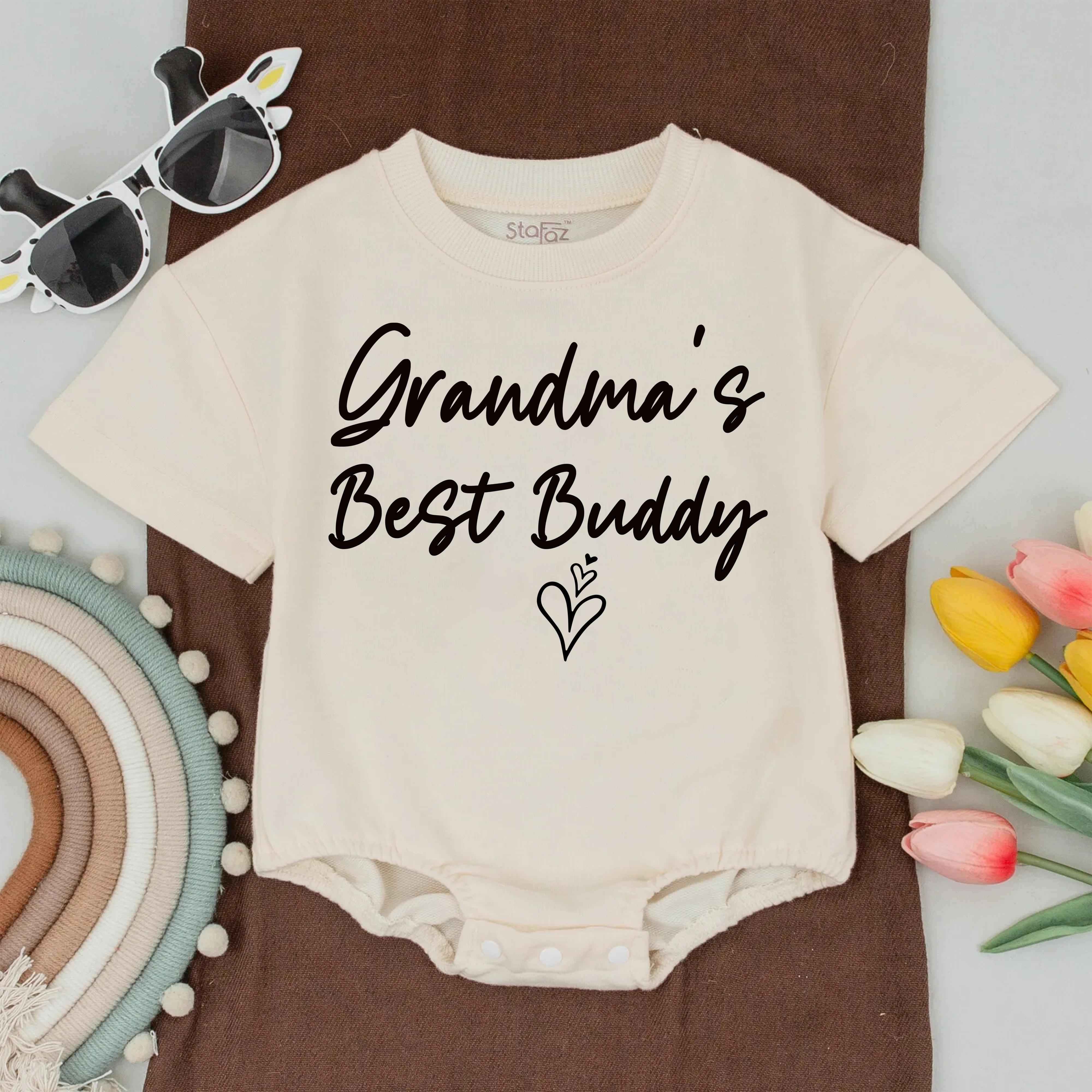 Grandma And Grandma's Best Buddy T-Shirt: Custom Grandmother Gift!