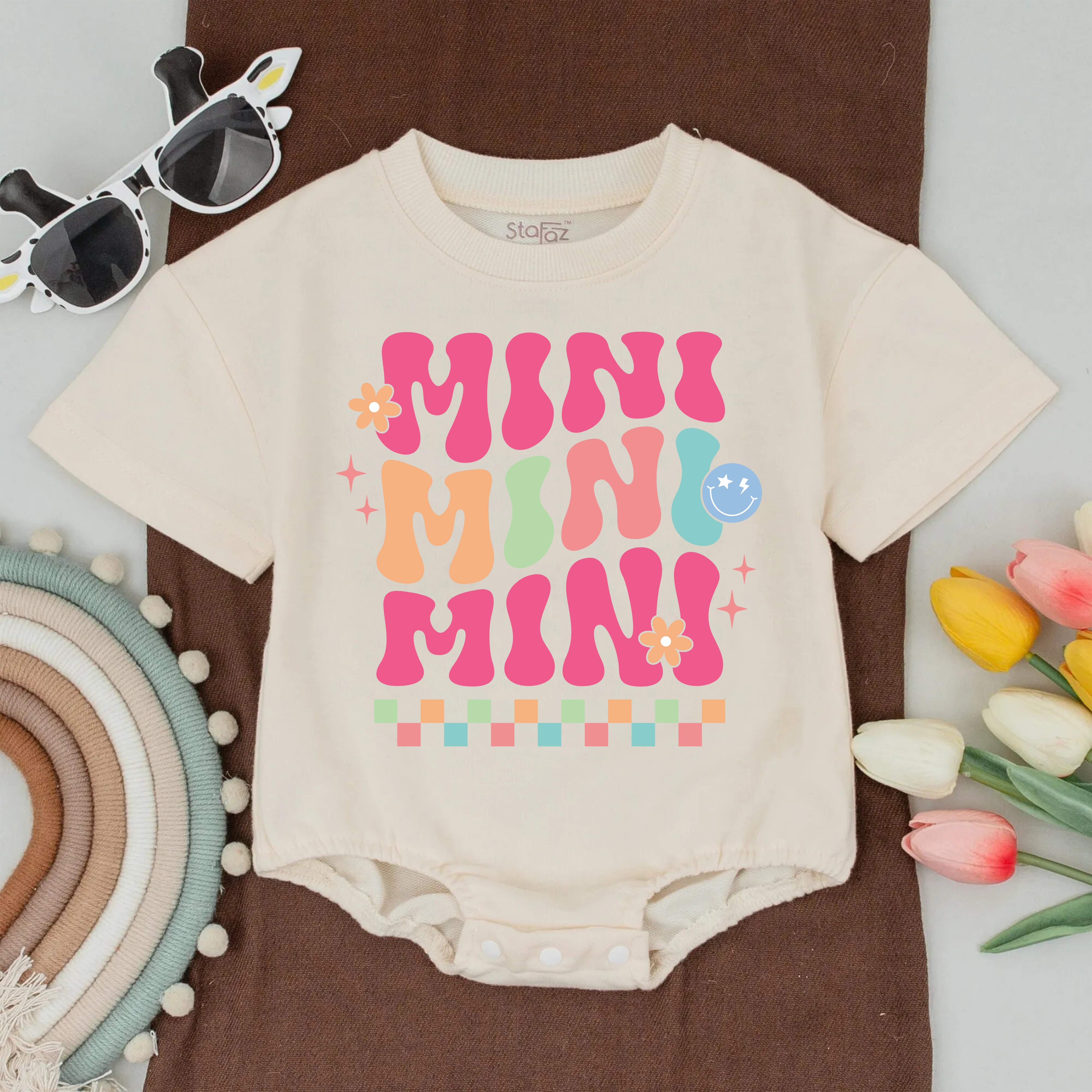 Personalized Mama And Mini T-Shirt: Baby Romper Short Sleeve Gift!