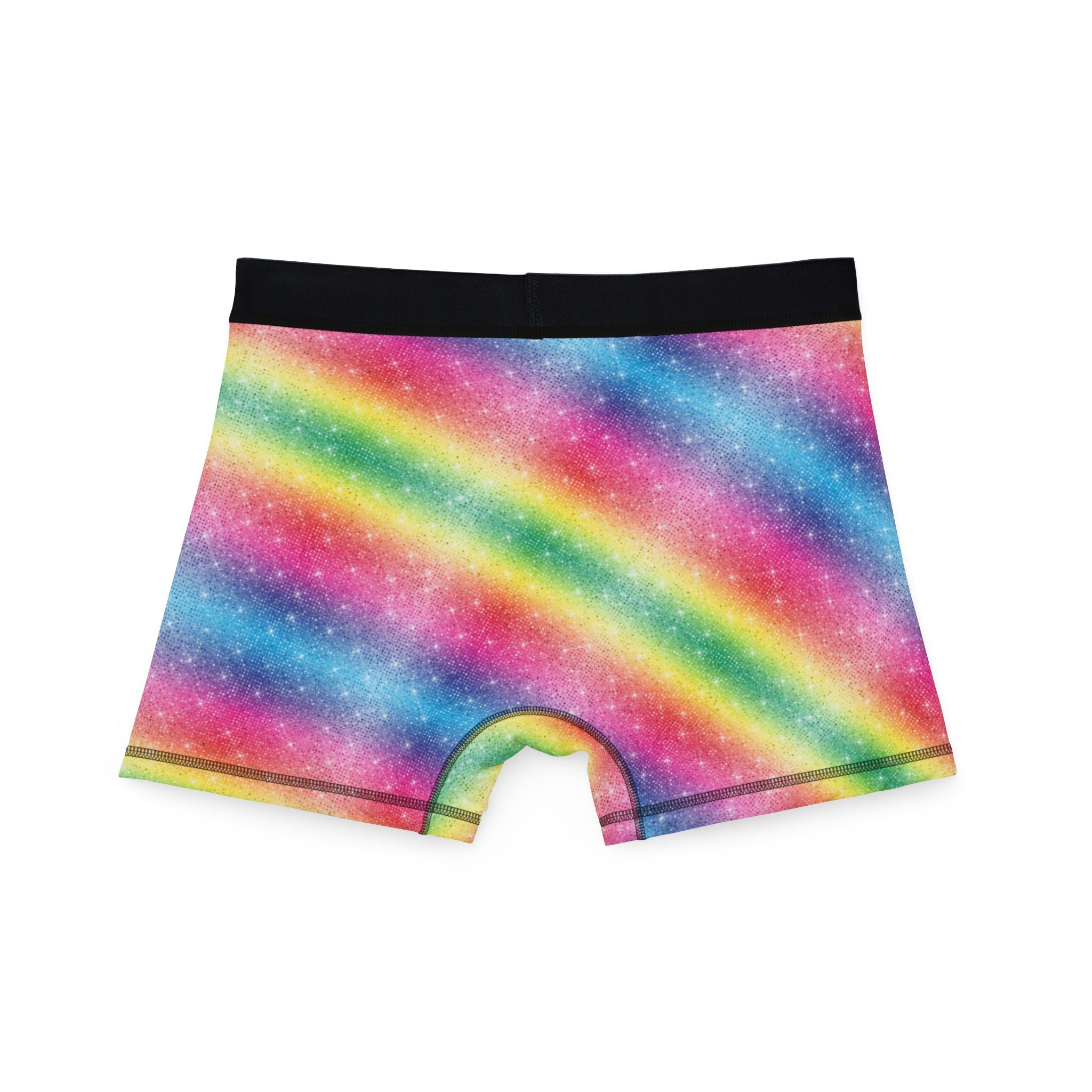 Men's boxers rainbow glitter