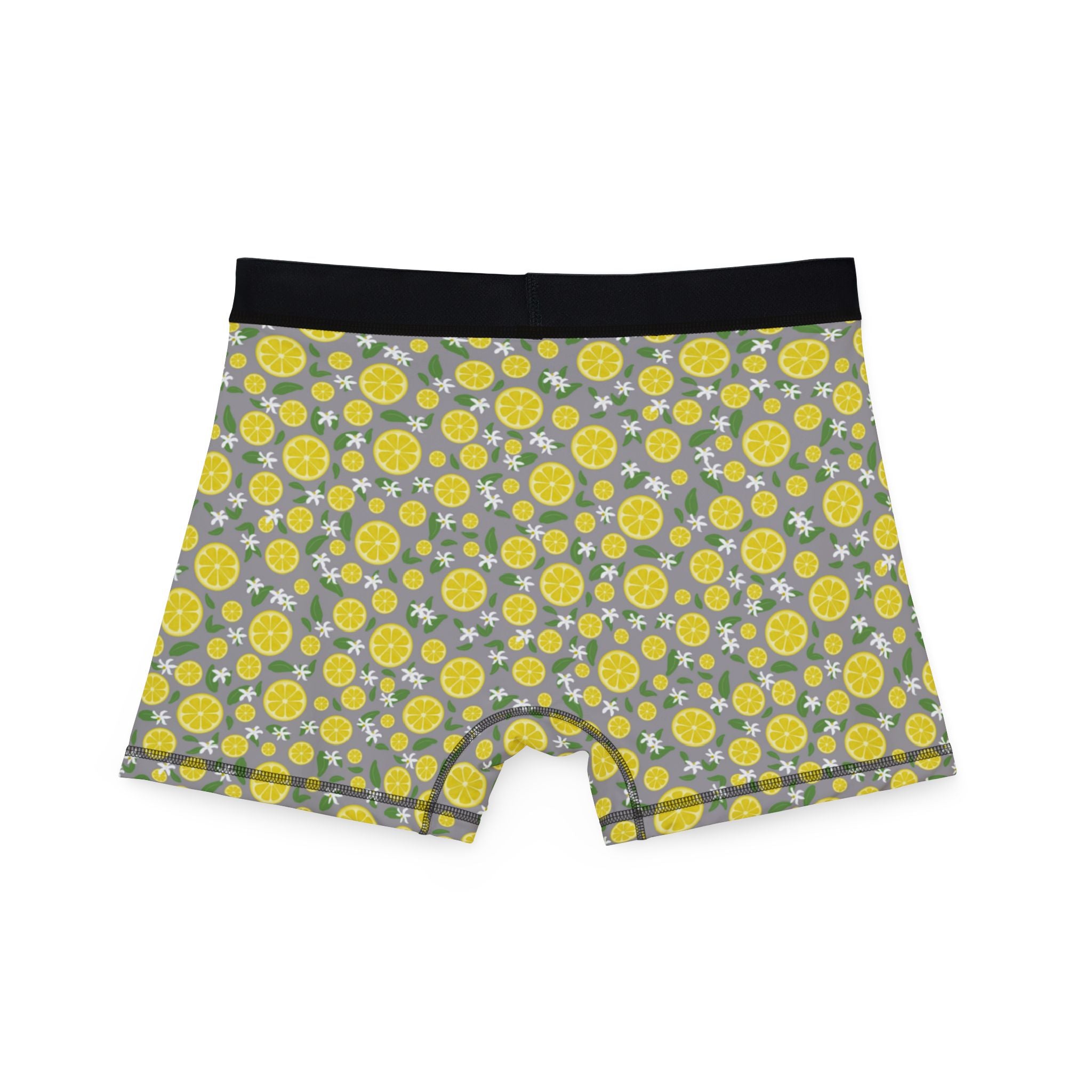 Men's boxers lemon fruit