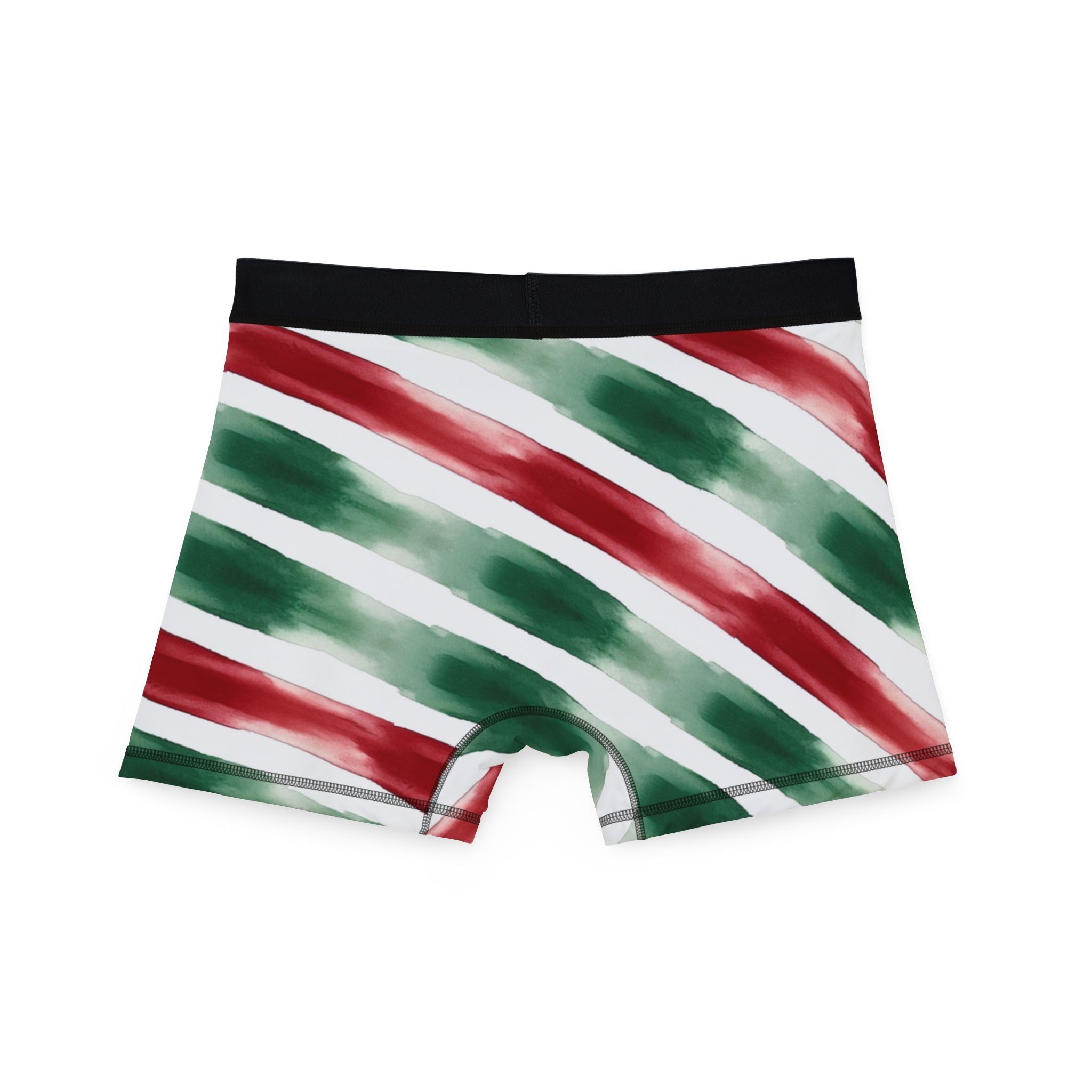 Men's boxers watercolor christmas one