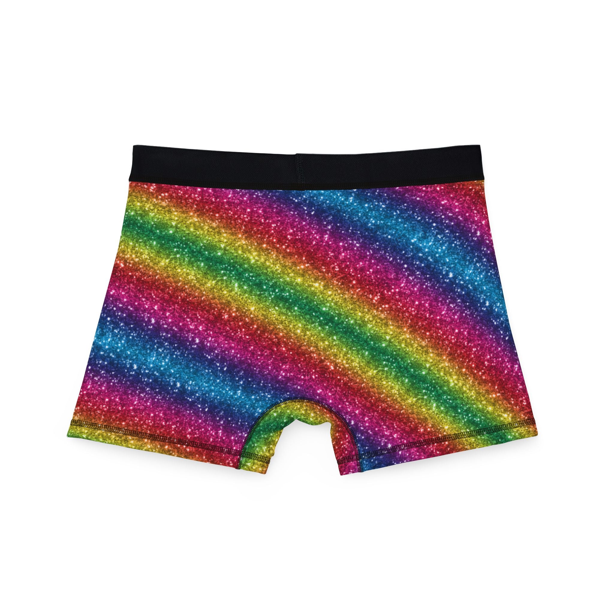 Men's boxers rainbow glitter