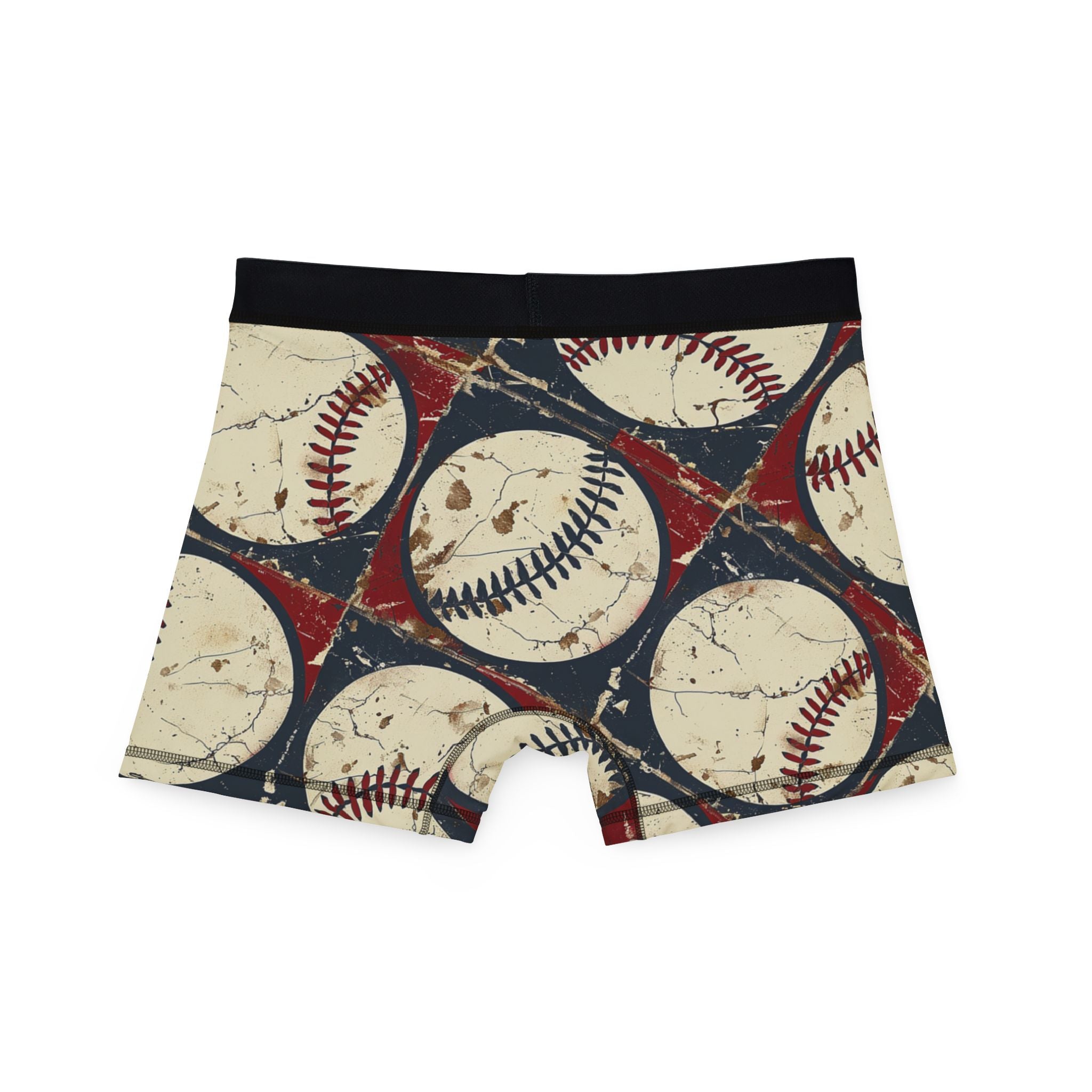 Men's boxers retro baseball