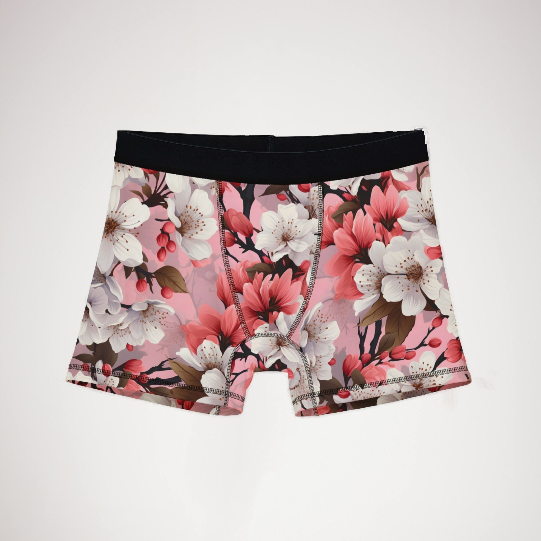 Men's boxers cherryblossom floral