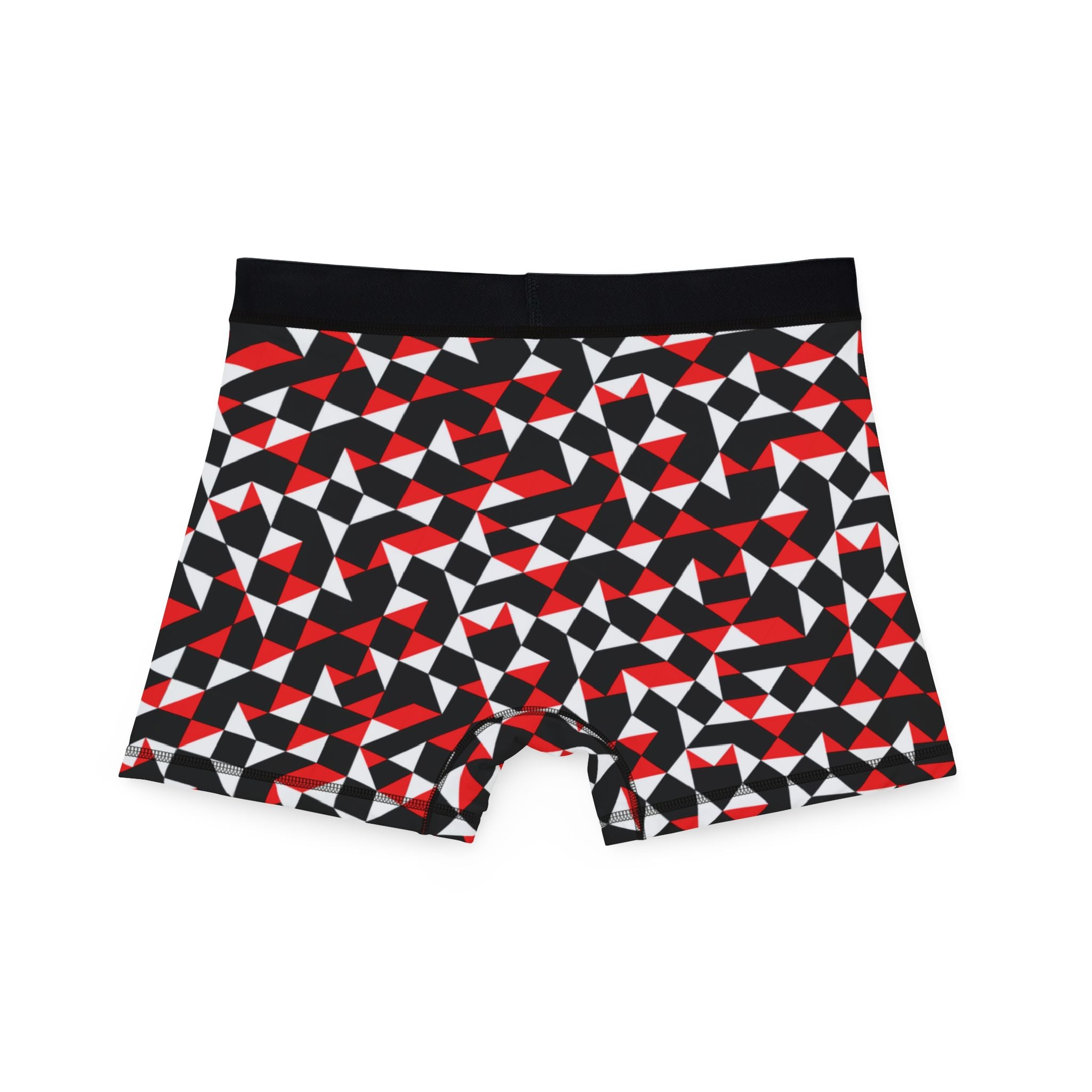 Men's boxers black and red
