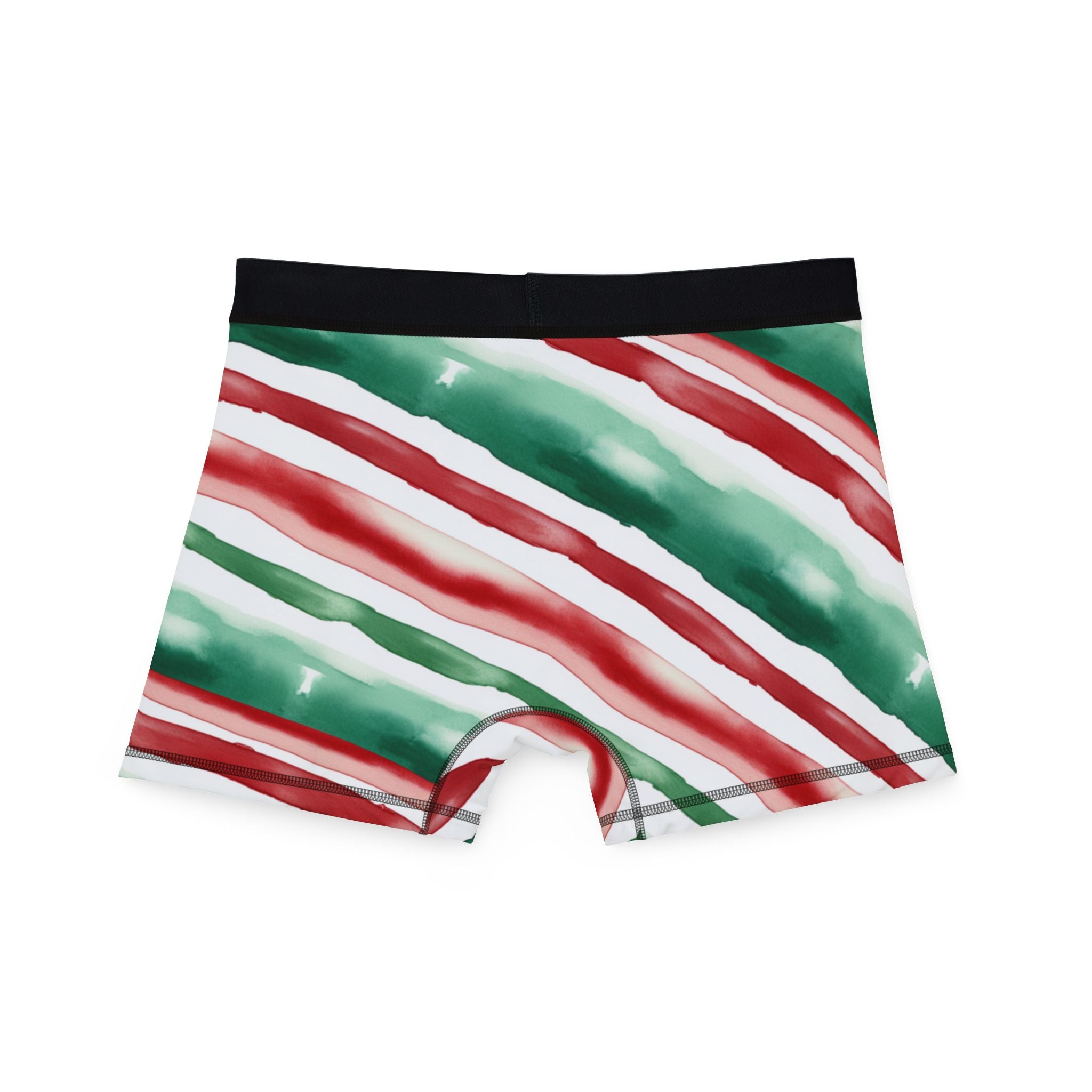 Men's boxers watercolor christmas