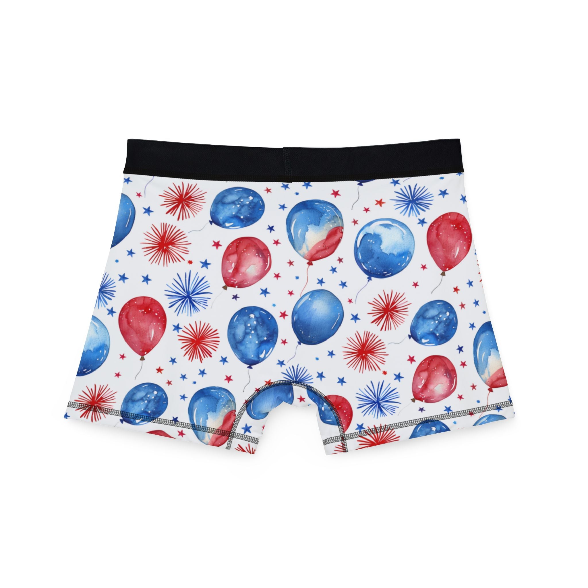 Men's boxers watercolor 4th of july