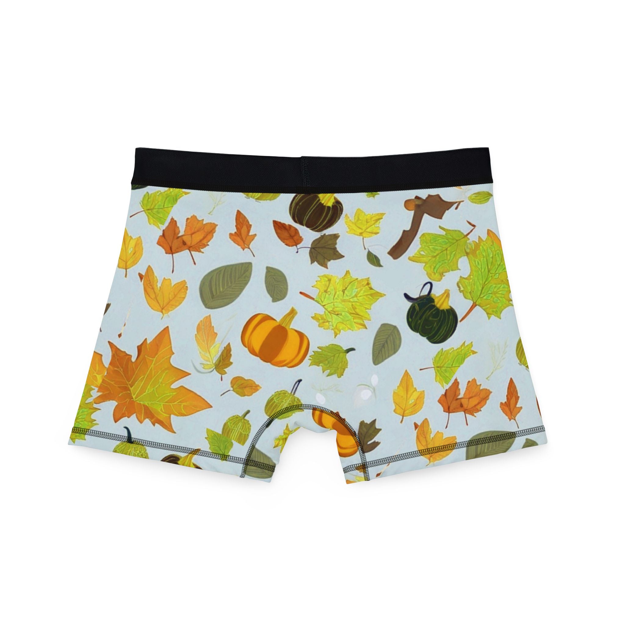 Men's boxers autumn leaves