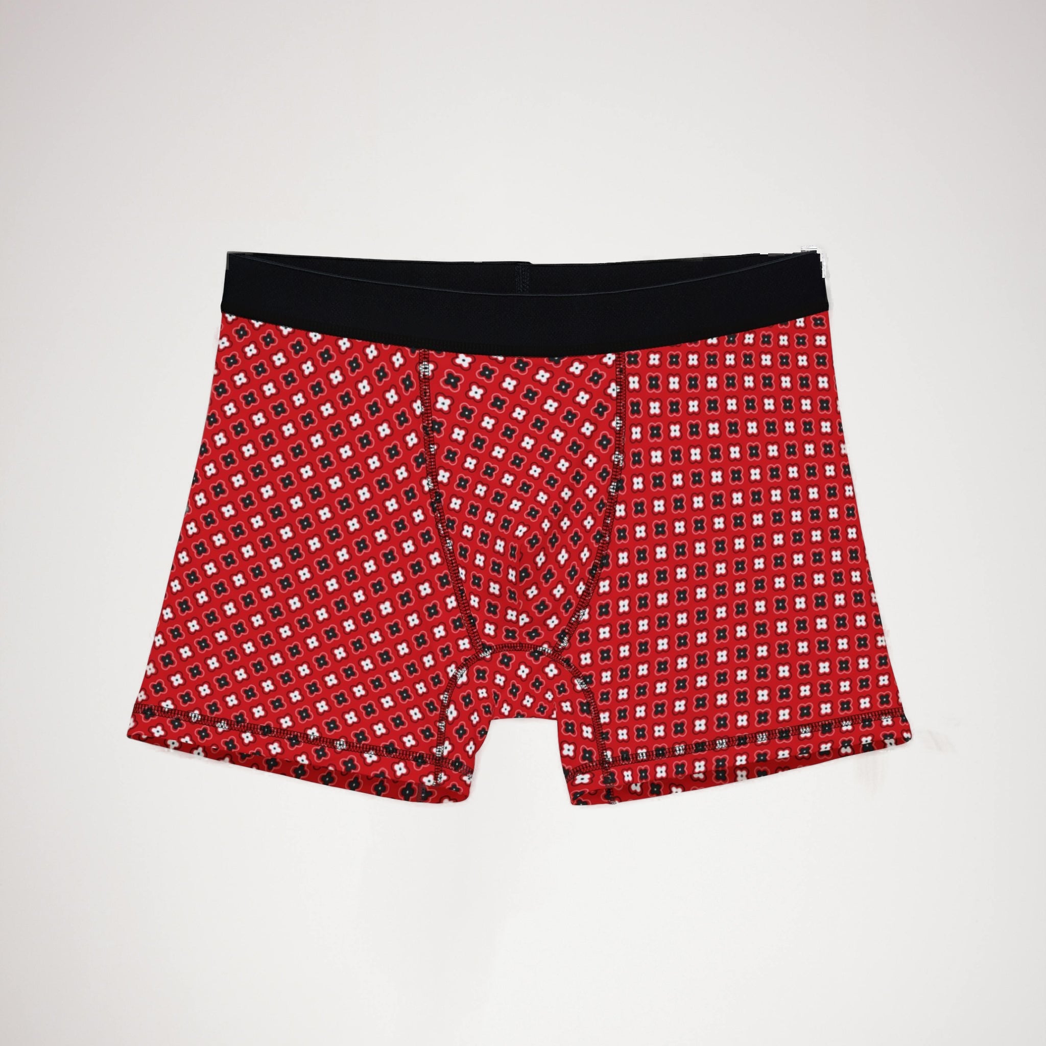 Men's boxers red bandana