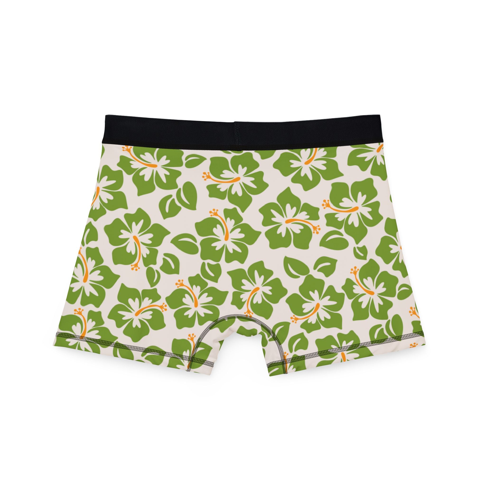Men's boxers tropical island garden