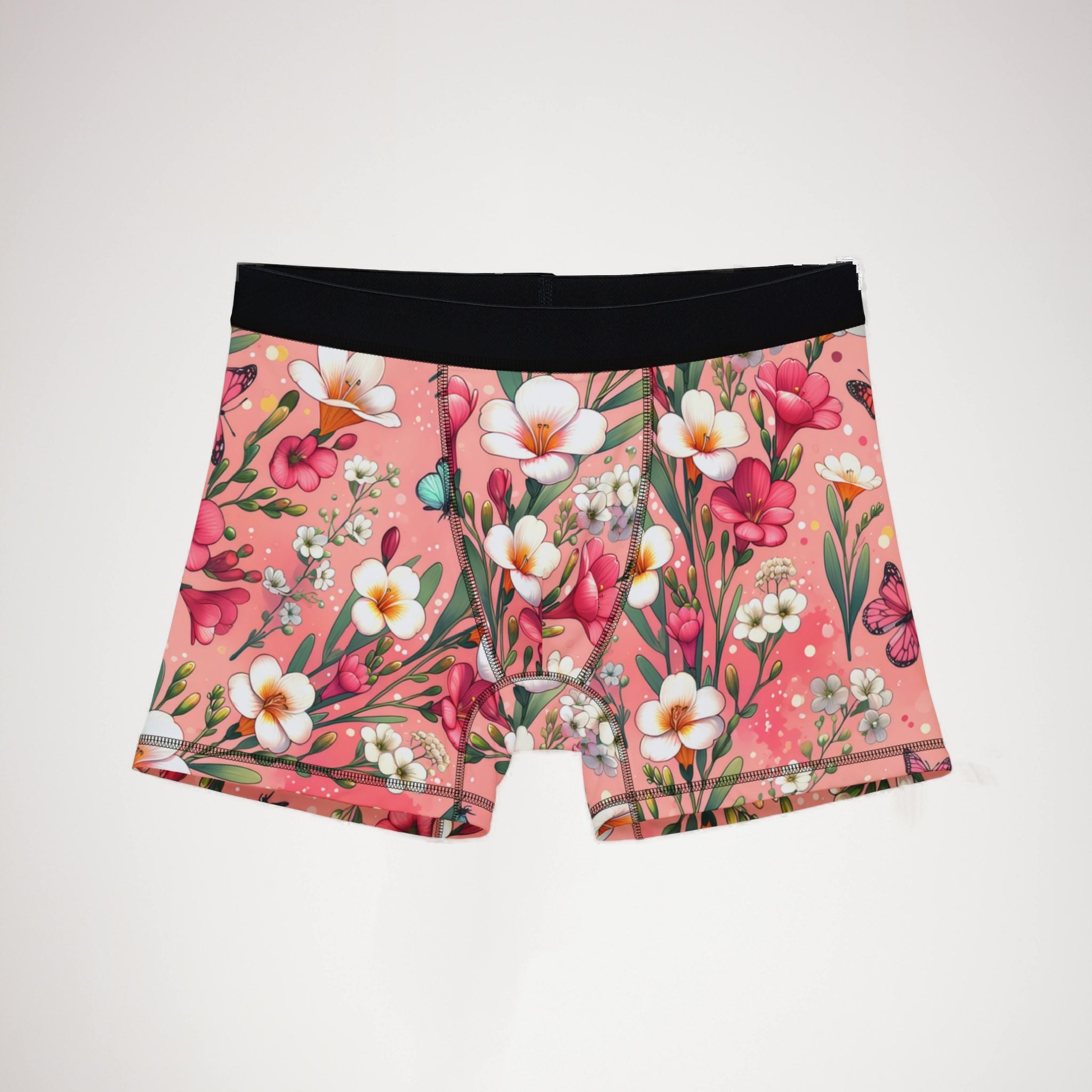 Men's boxers vibrant spring floral