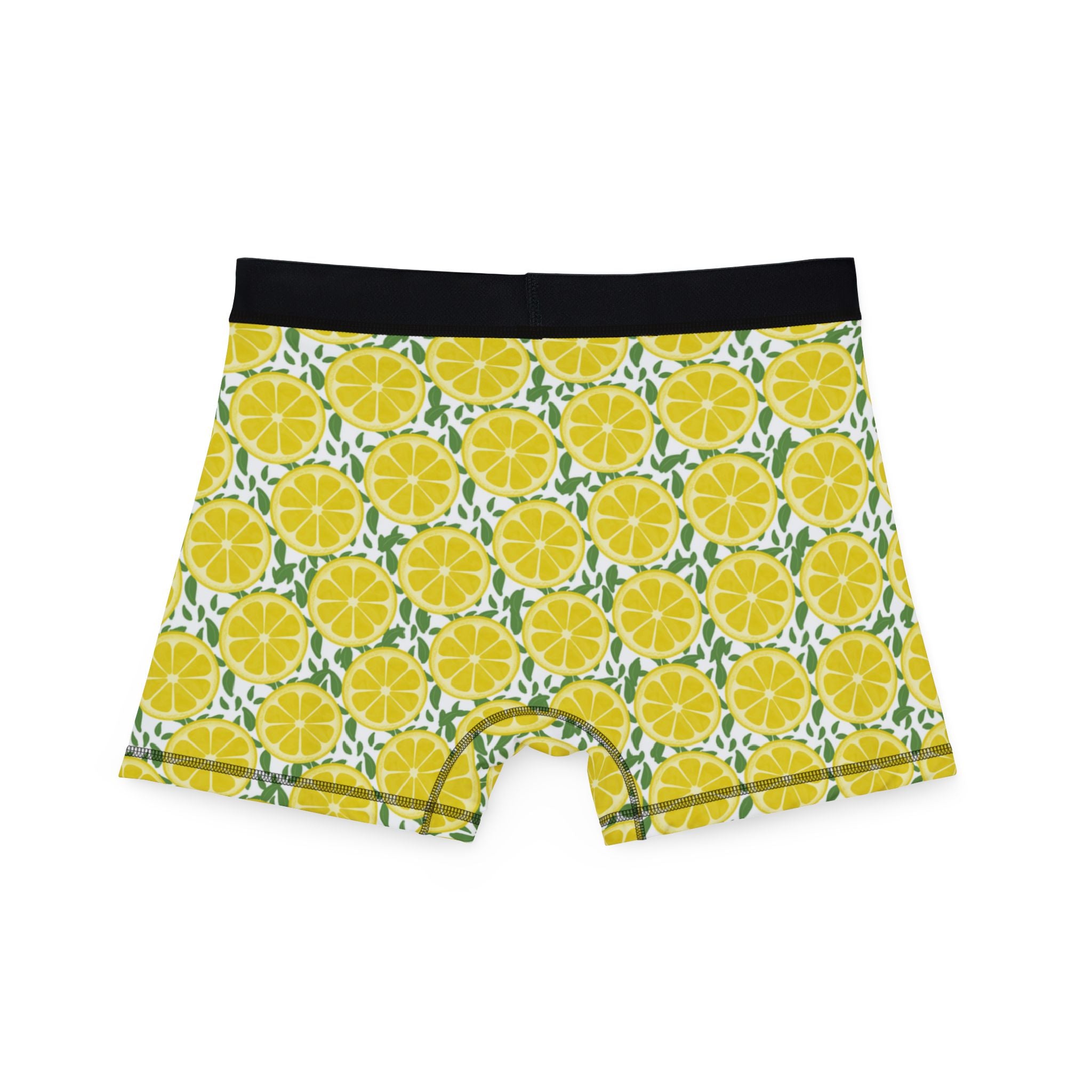 Men's boxers lemon fruit
