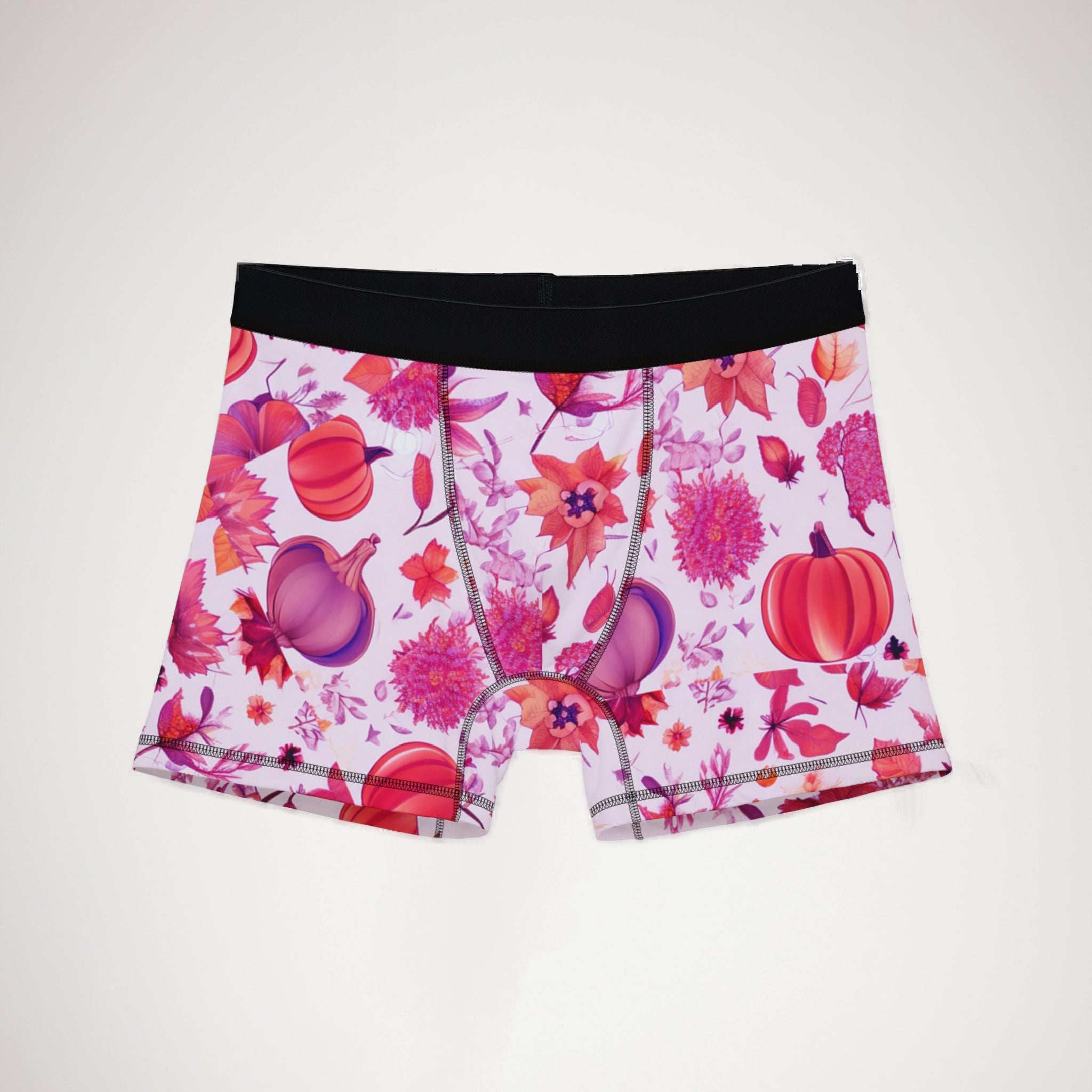 Men's boxers autumn leaves
