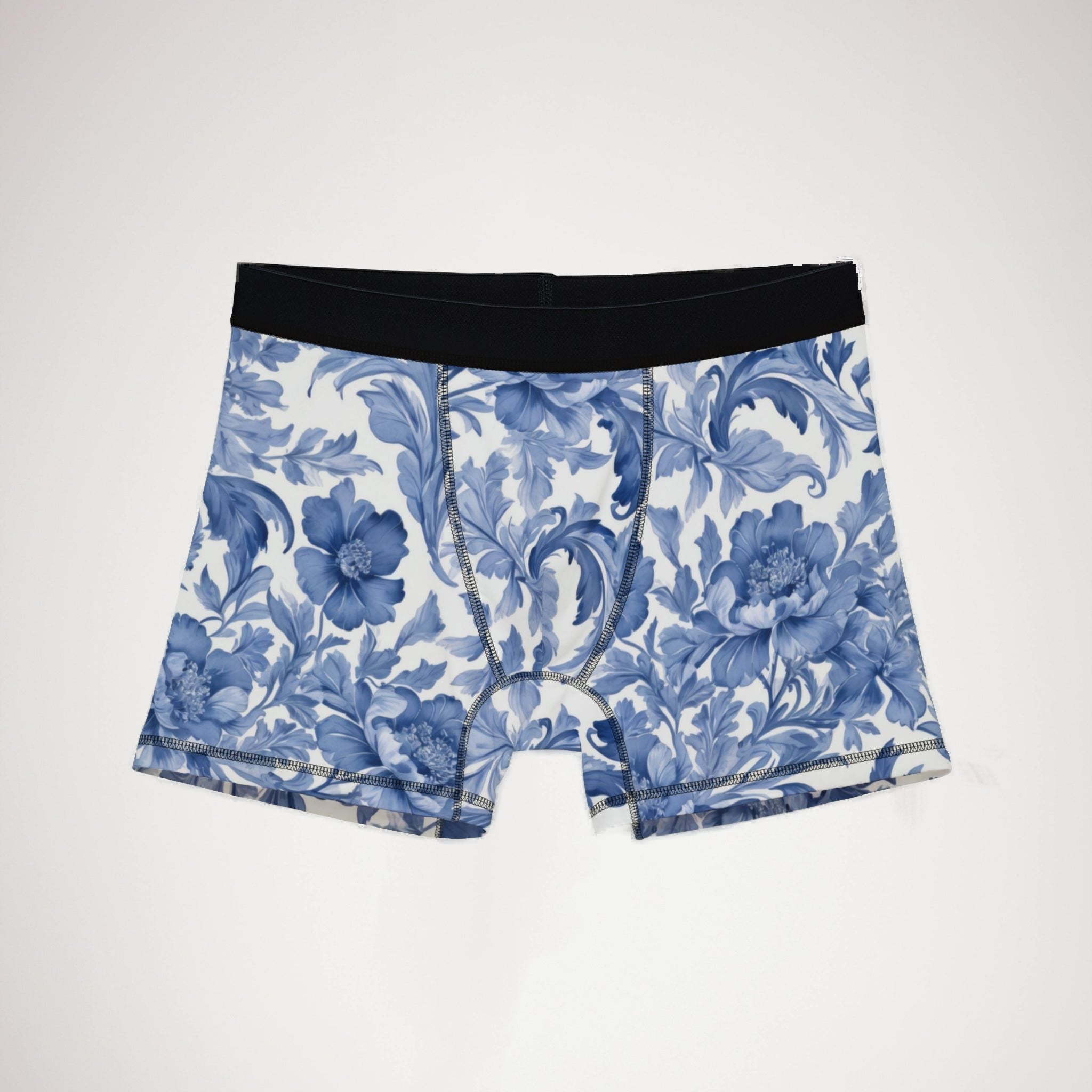 Men's boxers blue french toile