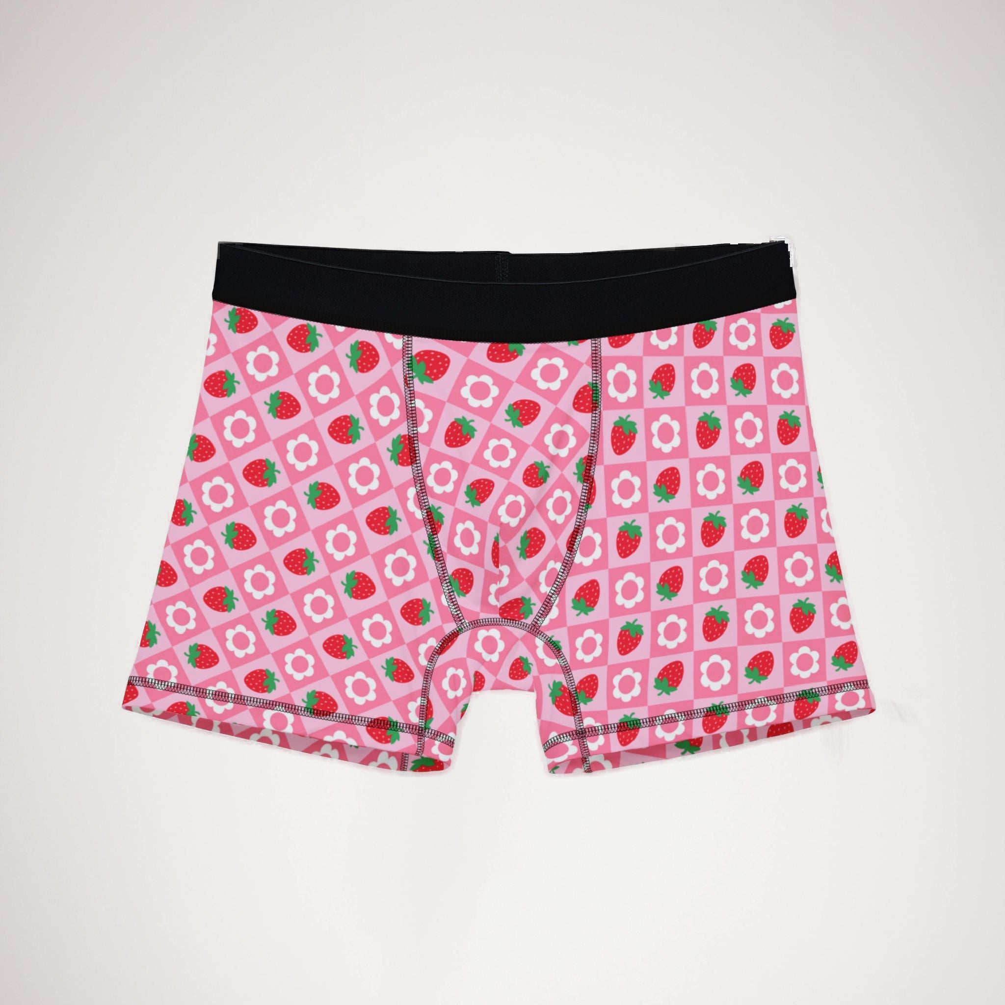 Men's boxers strawberry hot daisy