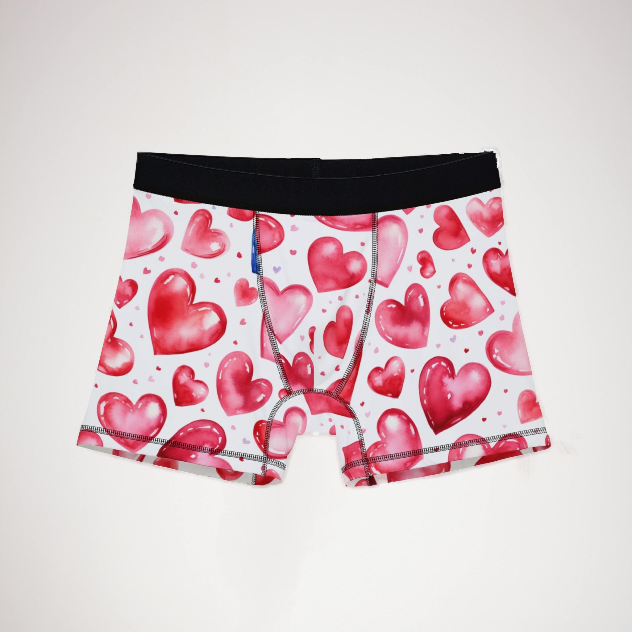 Men's boxers valentines day heart