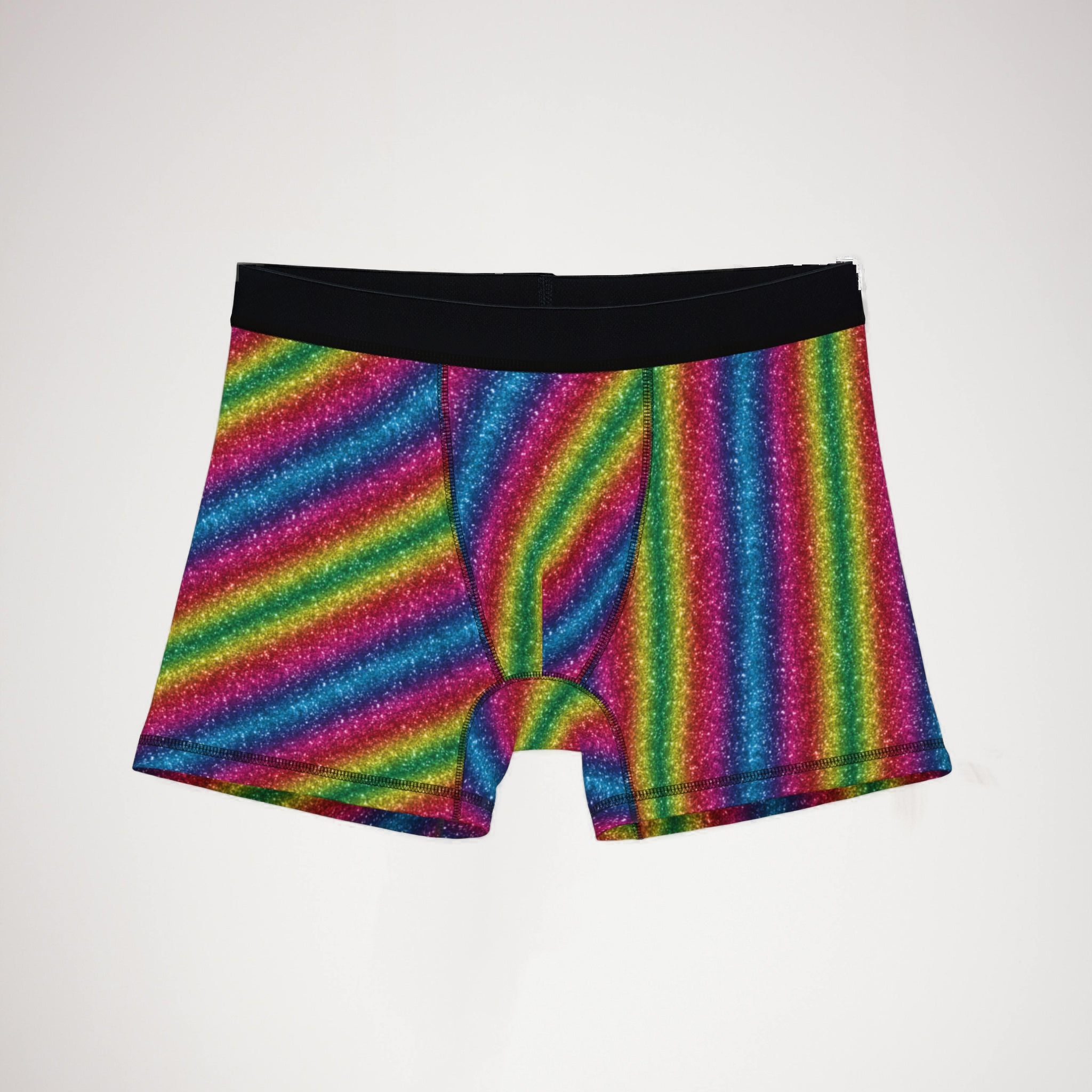 Men's boxers rainbow glitter