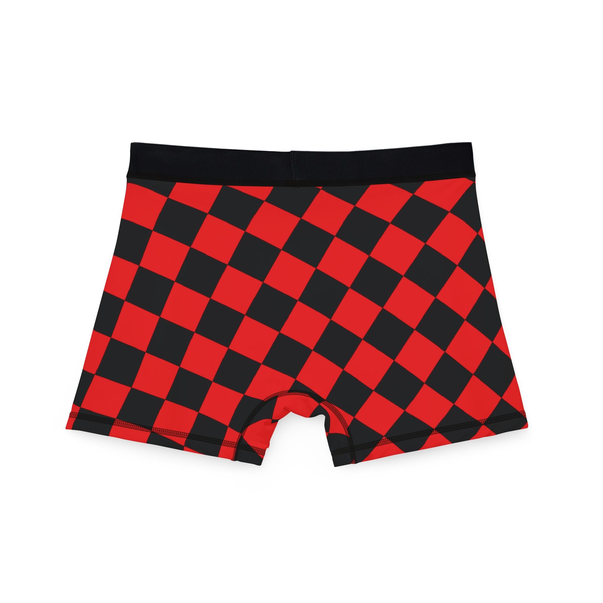 Men's boxers black and red