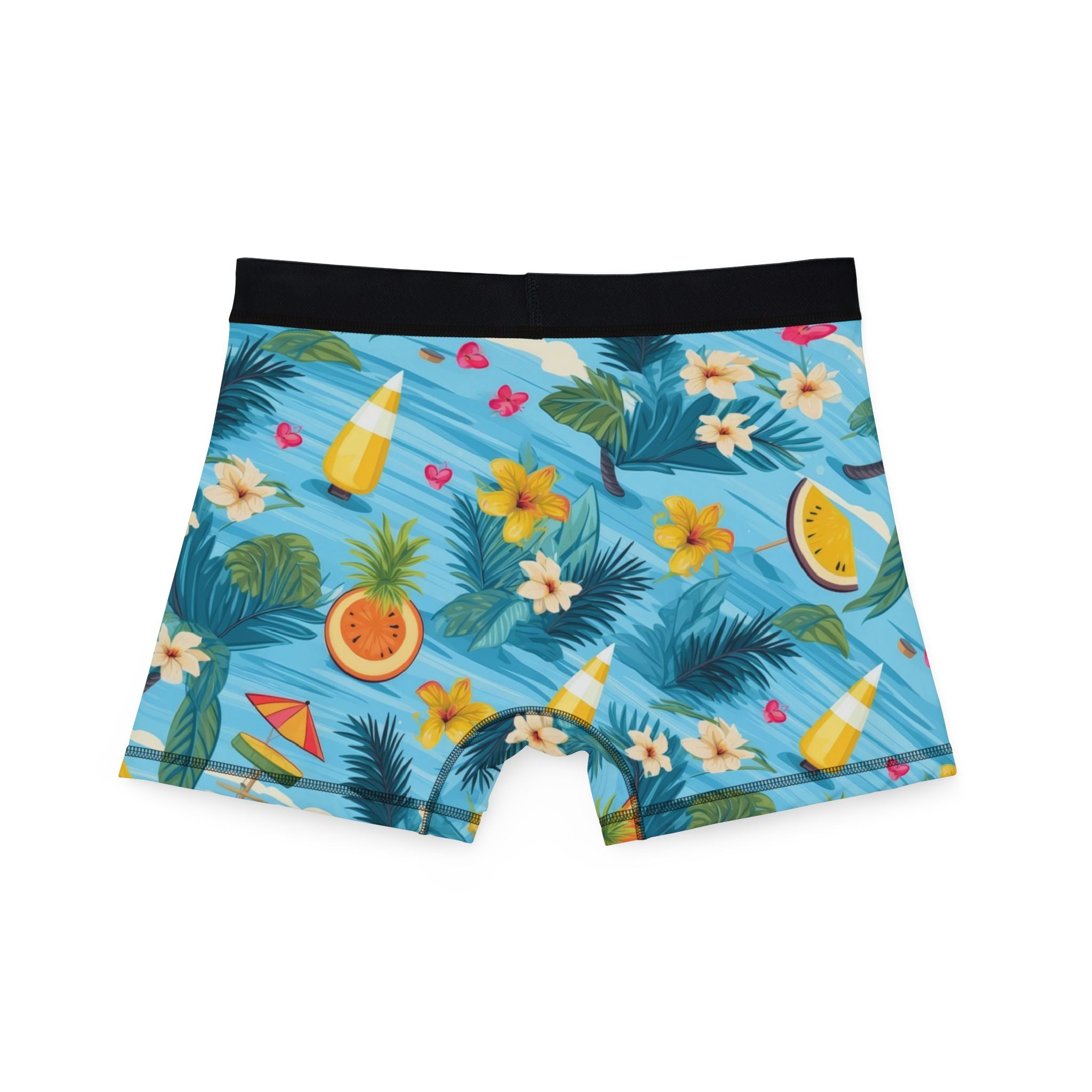 Men's boxers tropical summer beach