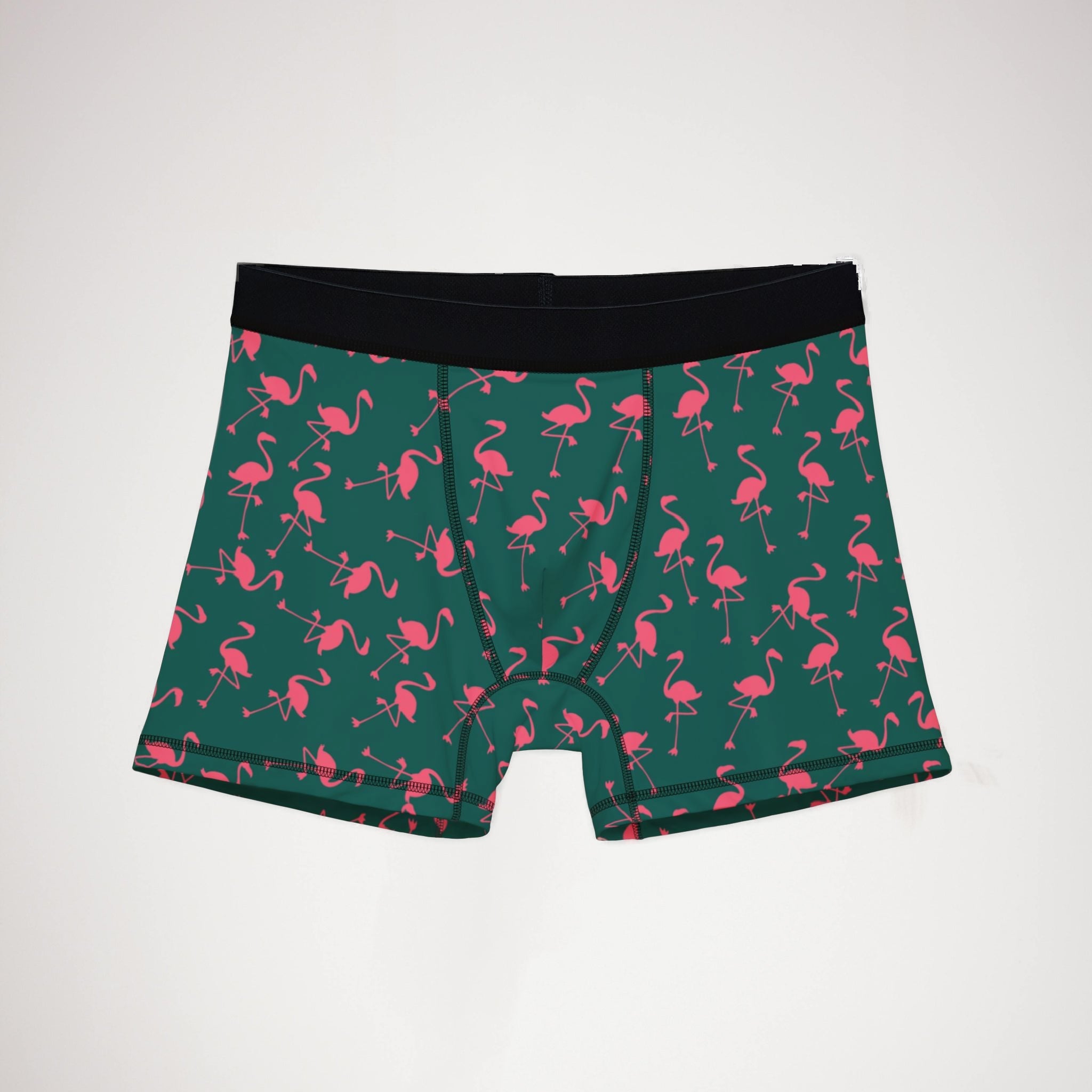 Men's boxers tropical island garden