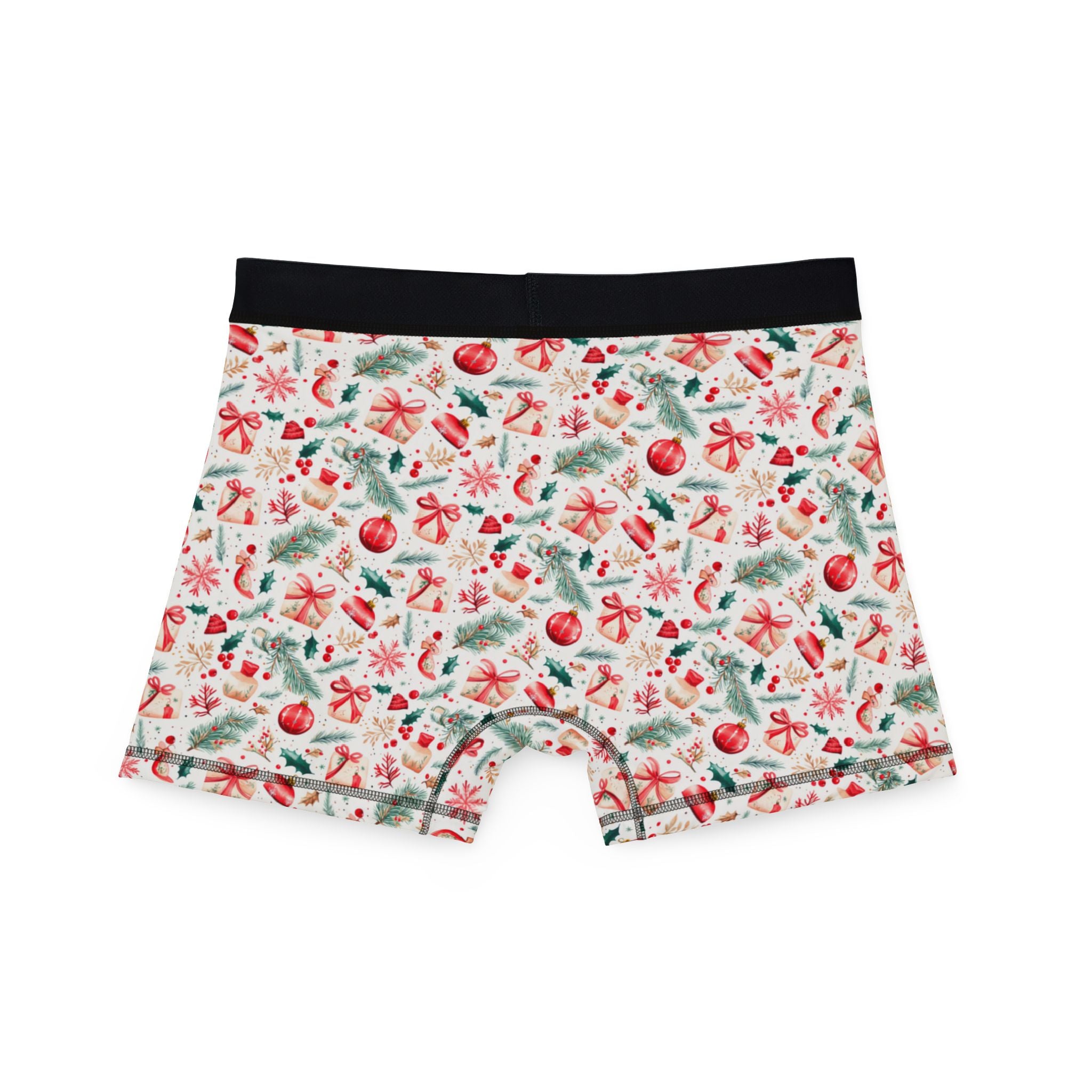 Men's boxers red coquette christmas