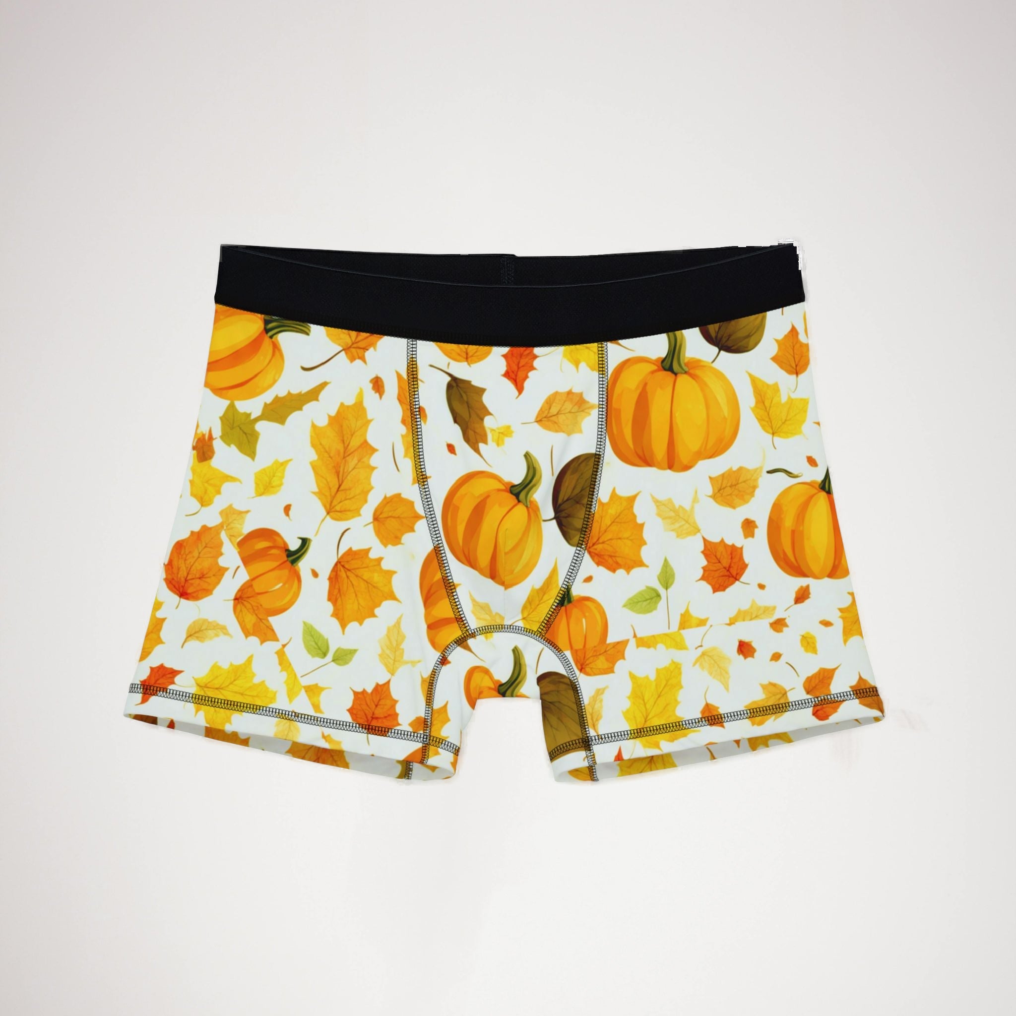Men's boxers autumn leaves