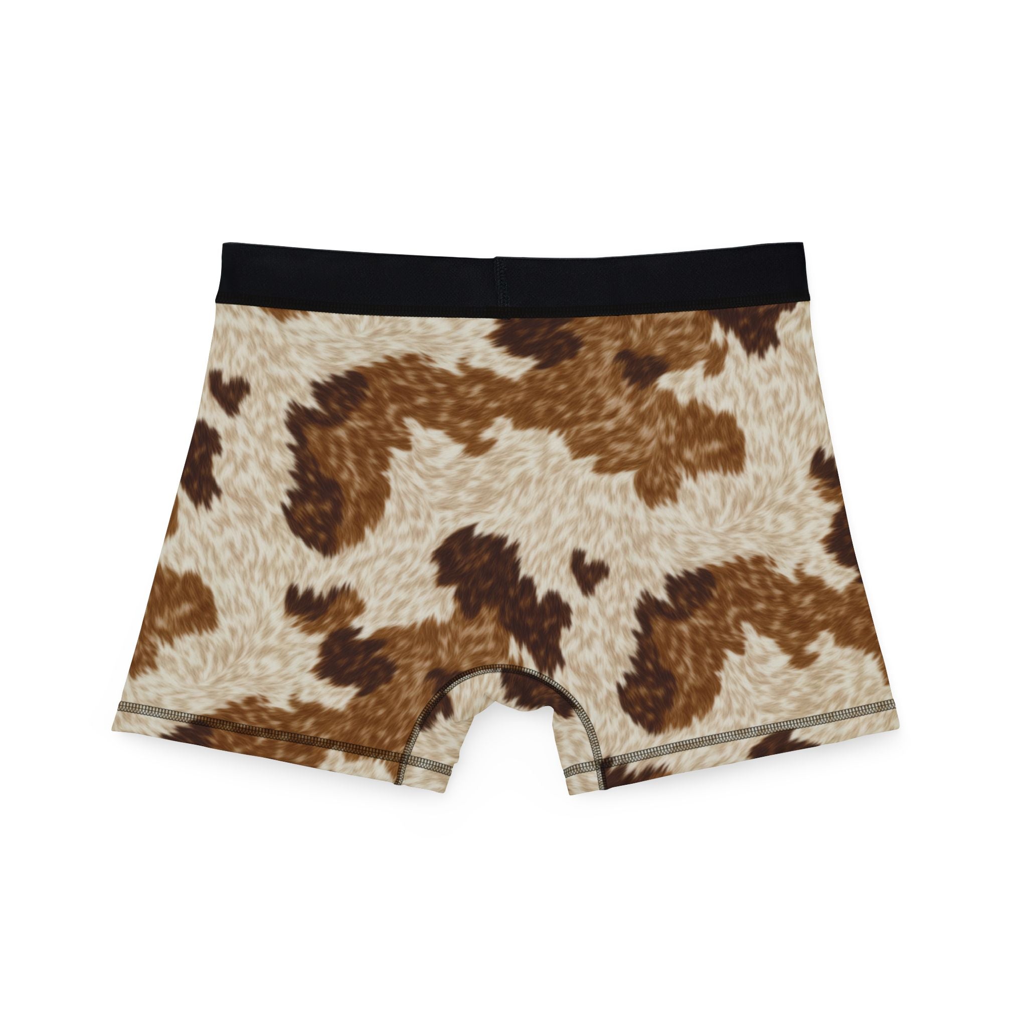 Men's boxers colorful cow print