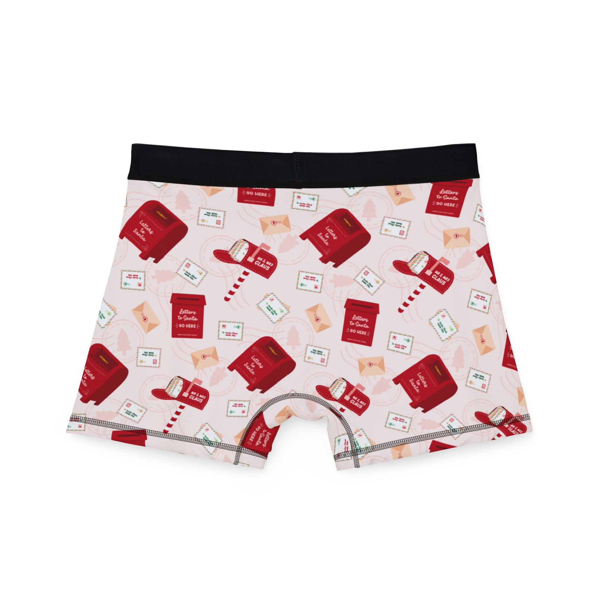 Men's boxers letters to santa christmas