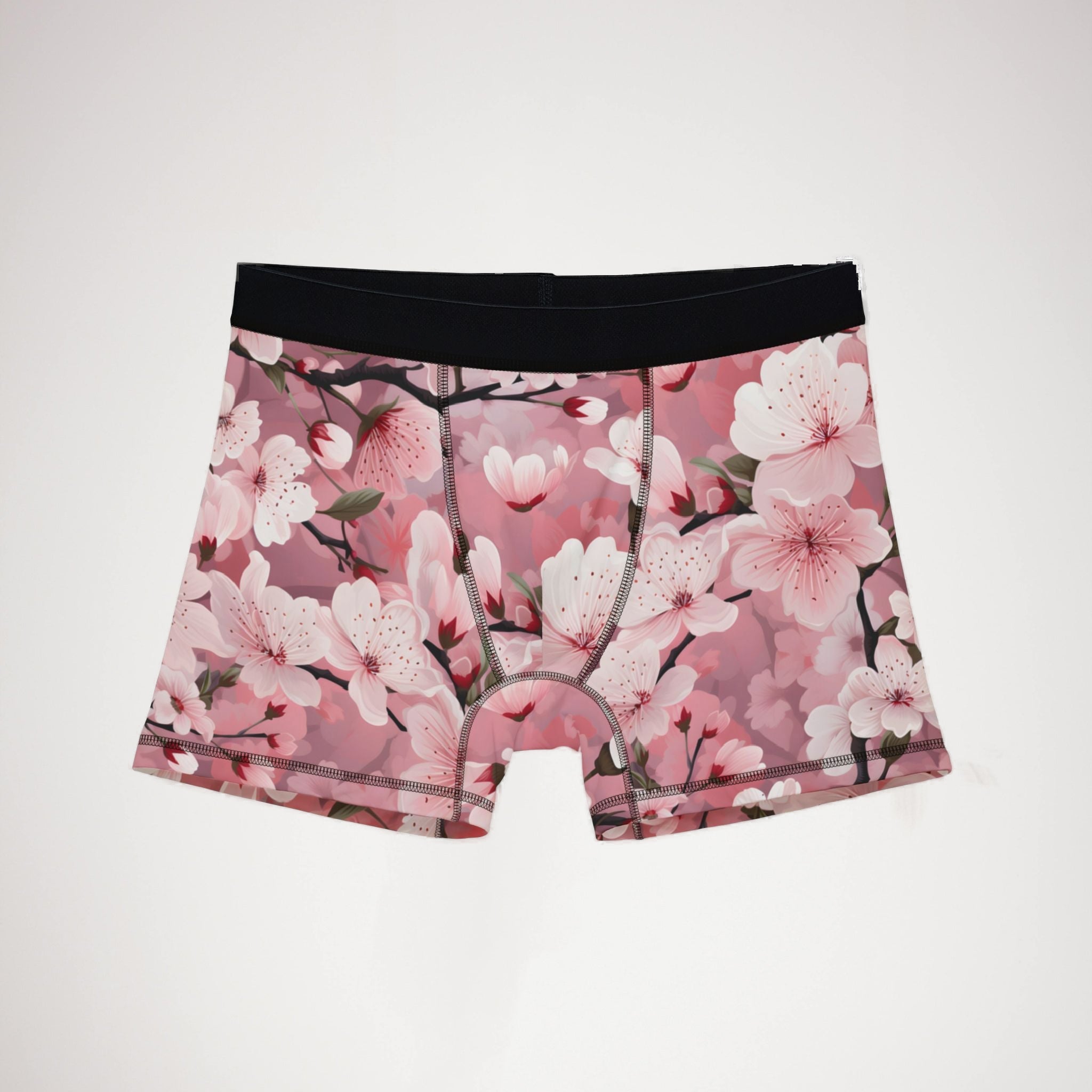 Men's boxers cherryblossom floral