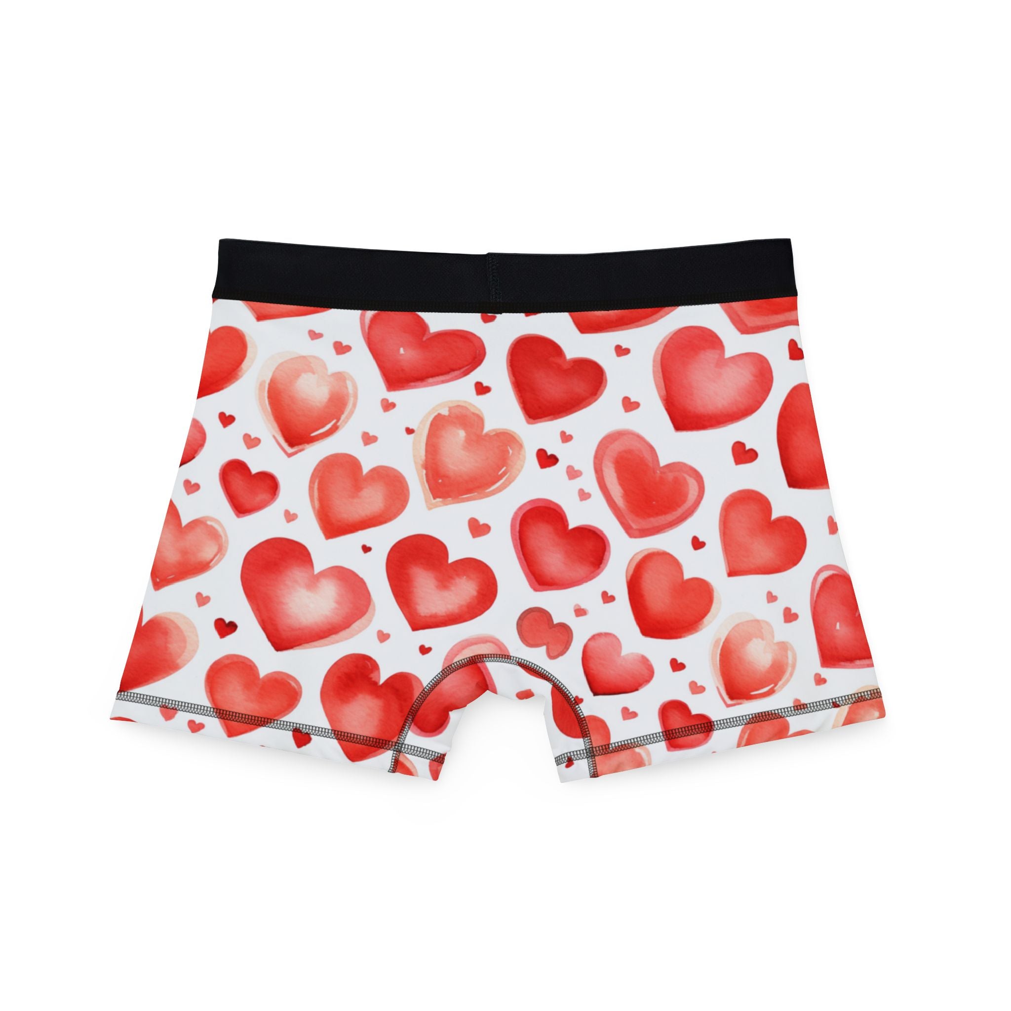 Men's boxers valentines day heart