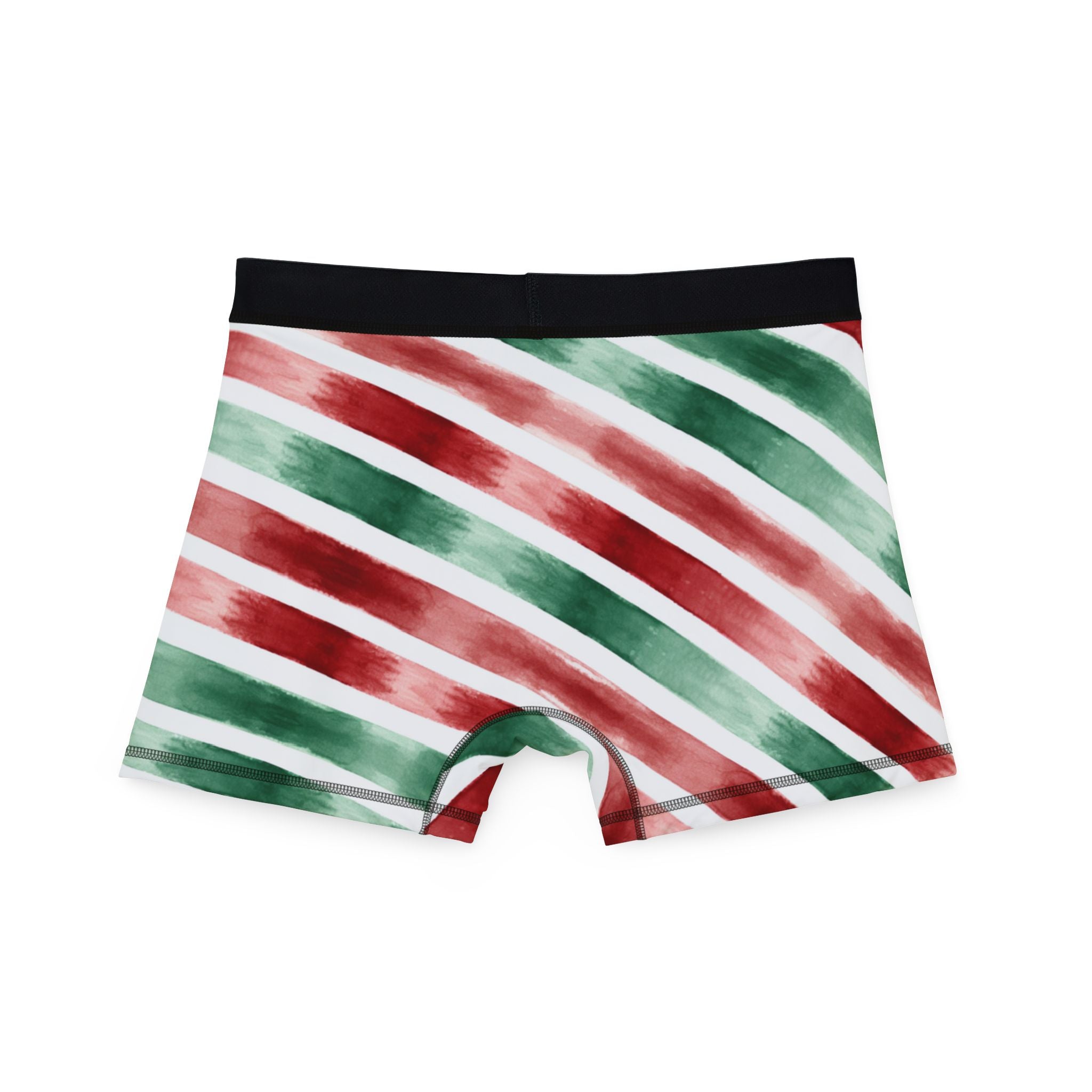 Men's boxers watercolor christmas one