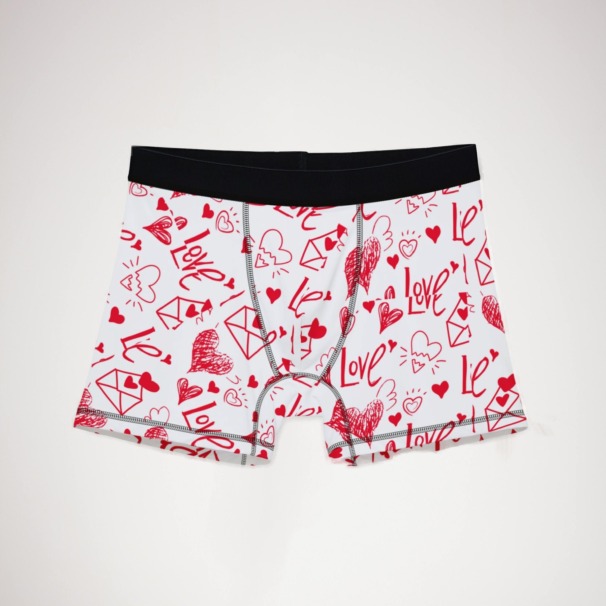 Men's boxers about valentines
