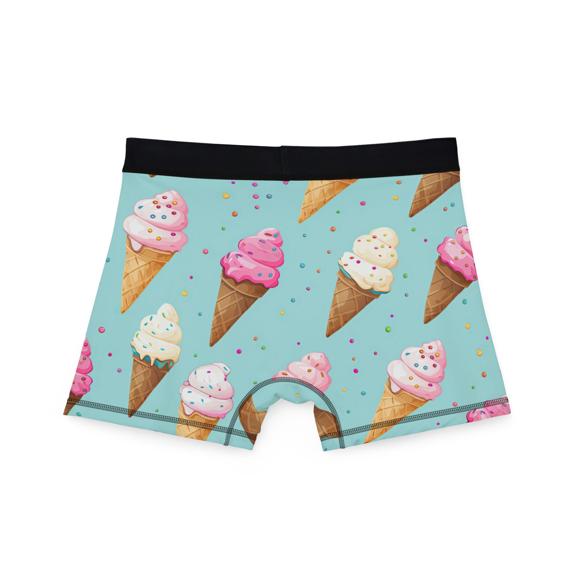 Men's boxers sprinkled ice cream