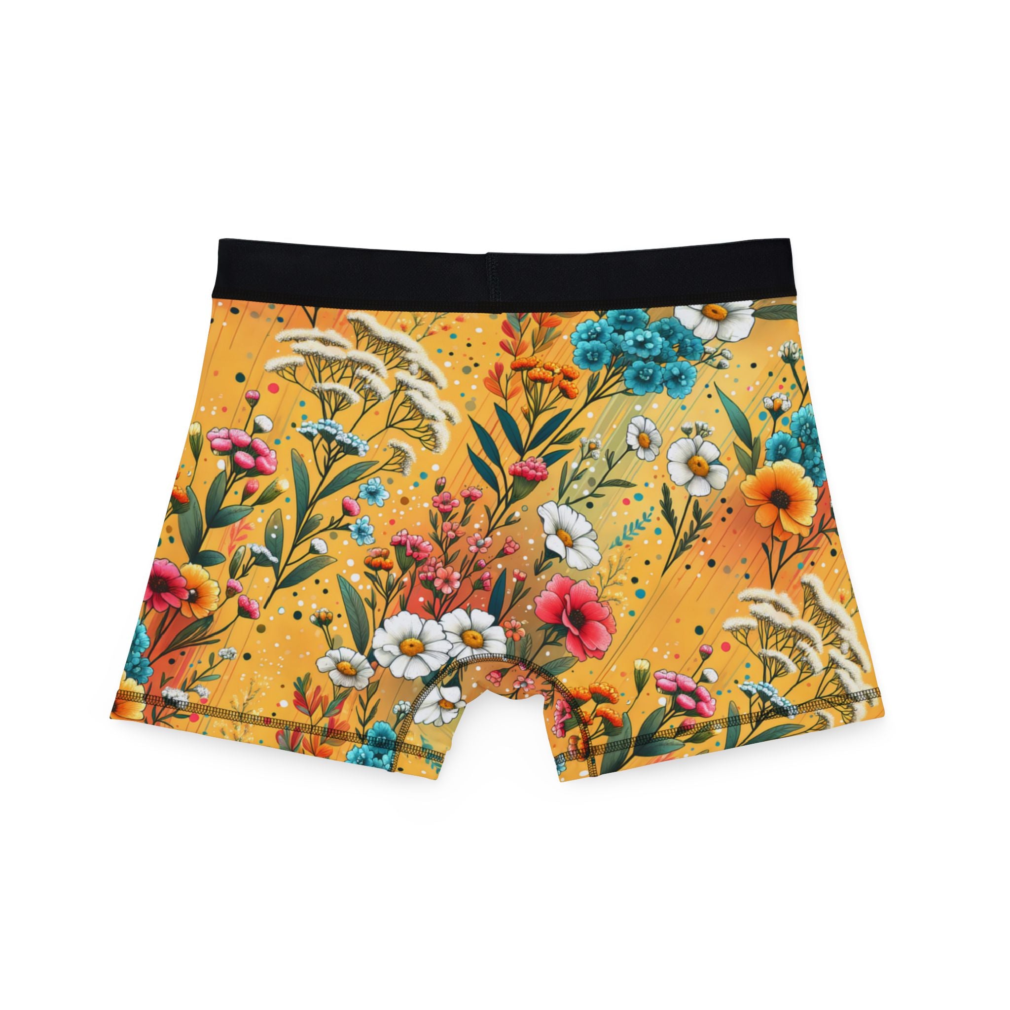 Men's boxers vibrant spring floral