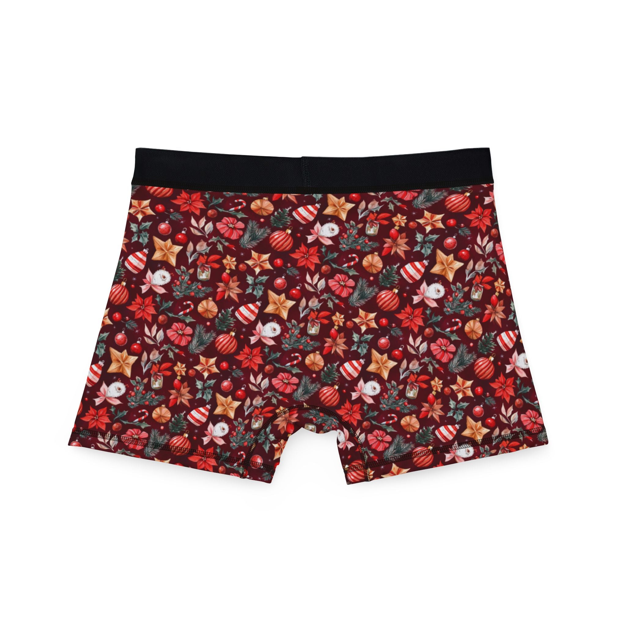 Men's boxers red coquette christmas