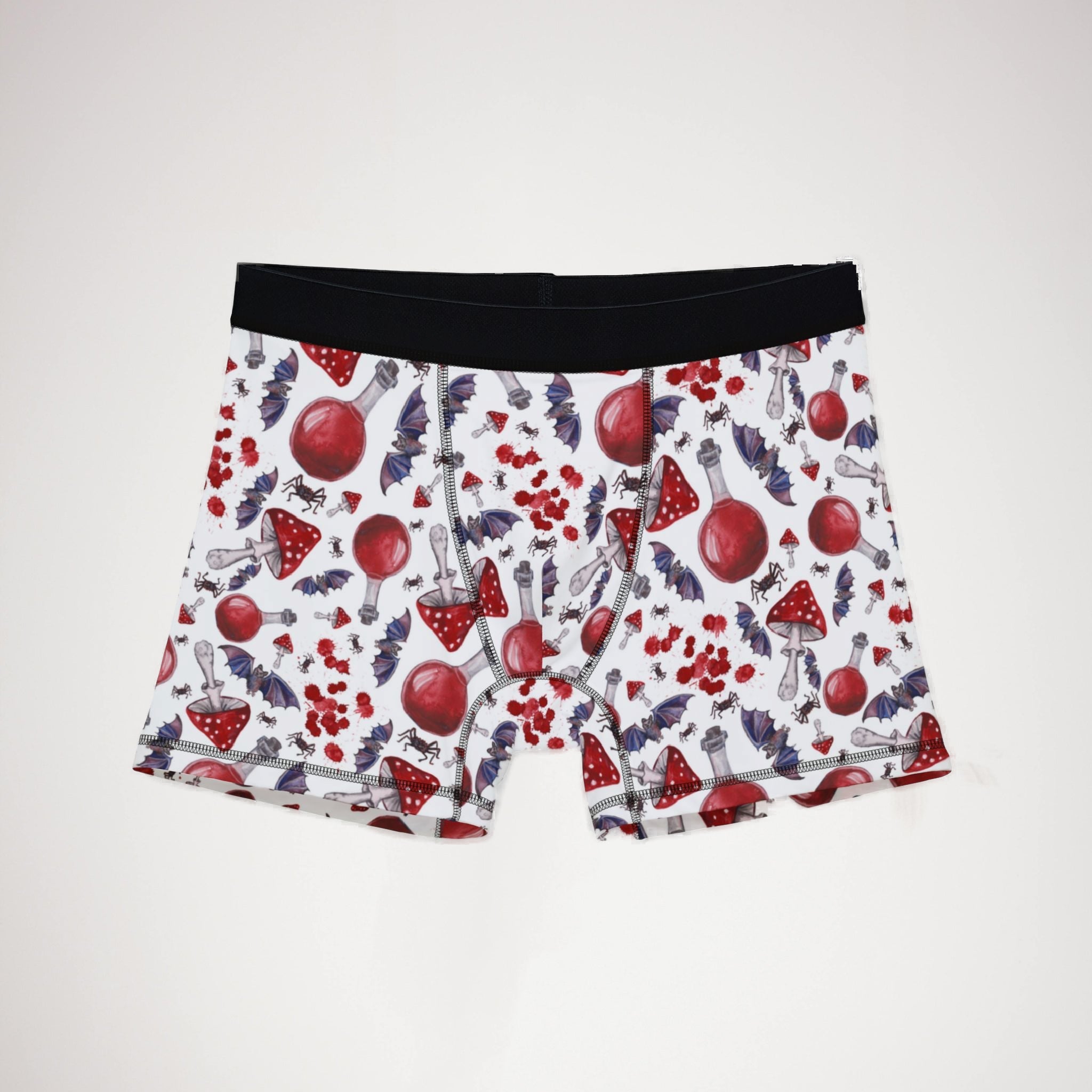 Men's boxers watercolor halloween