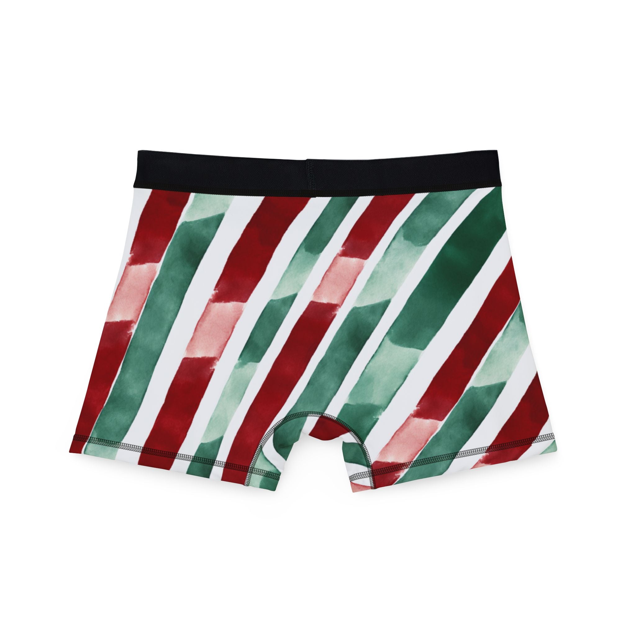 Men's boxers watercolor christmas one