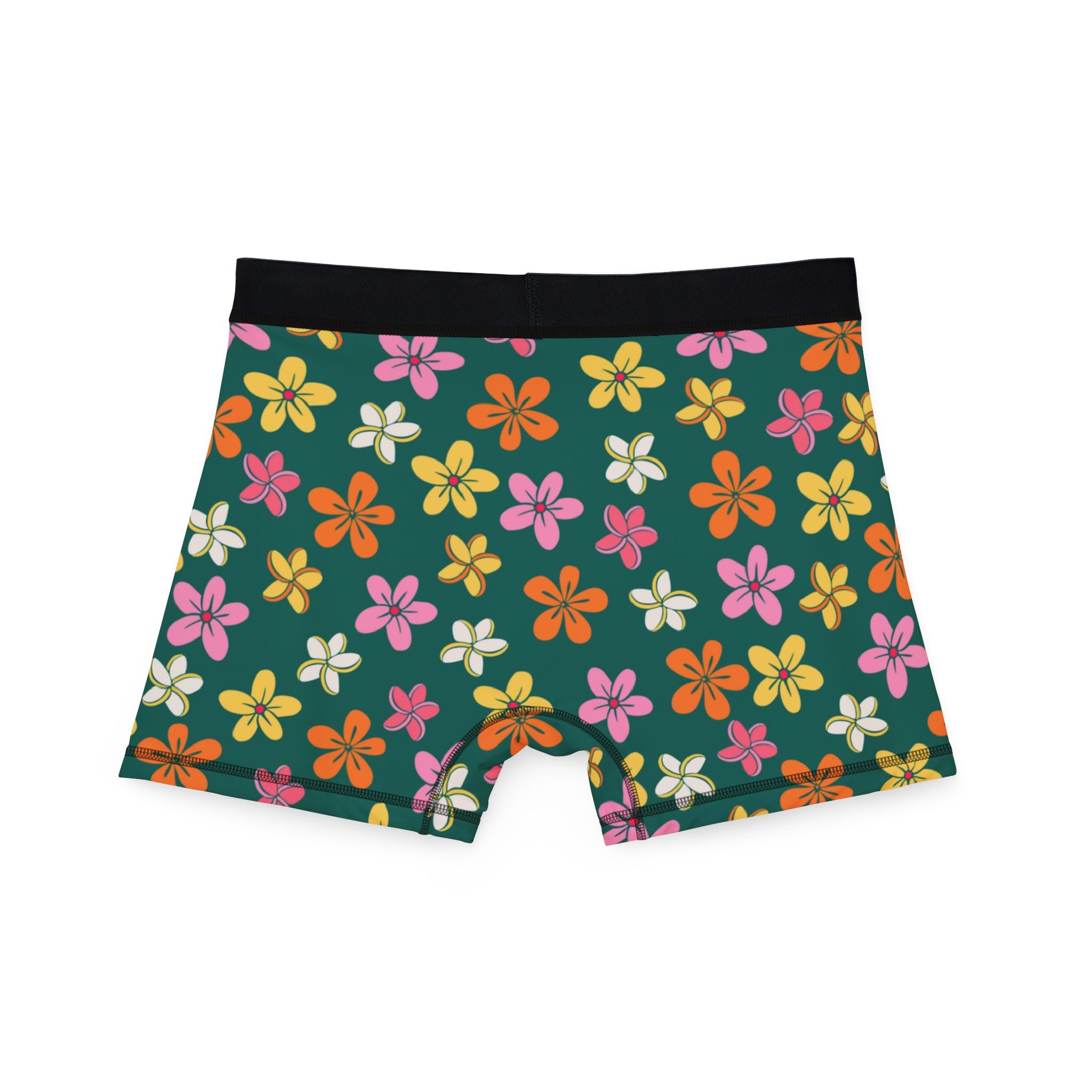 Men's boxers tropical island garden