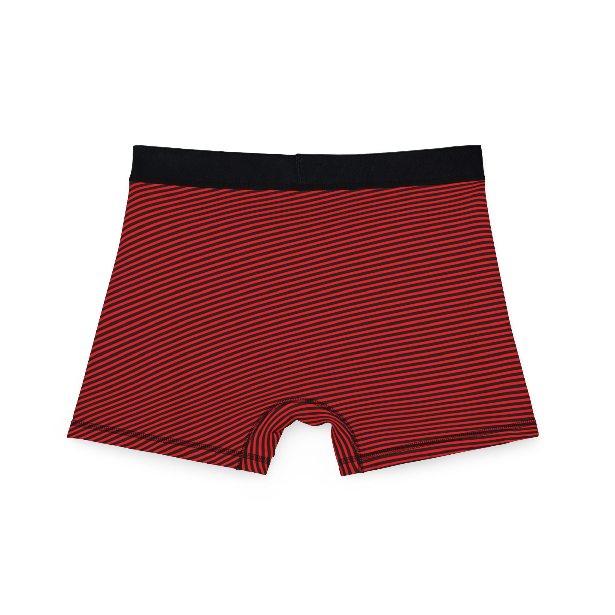 Men's boxers black and red