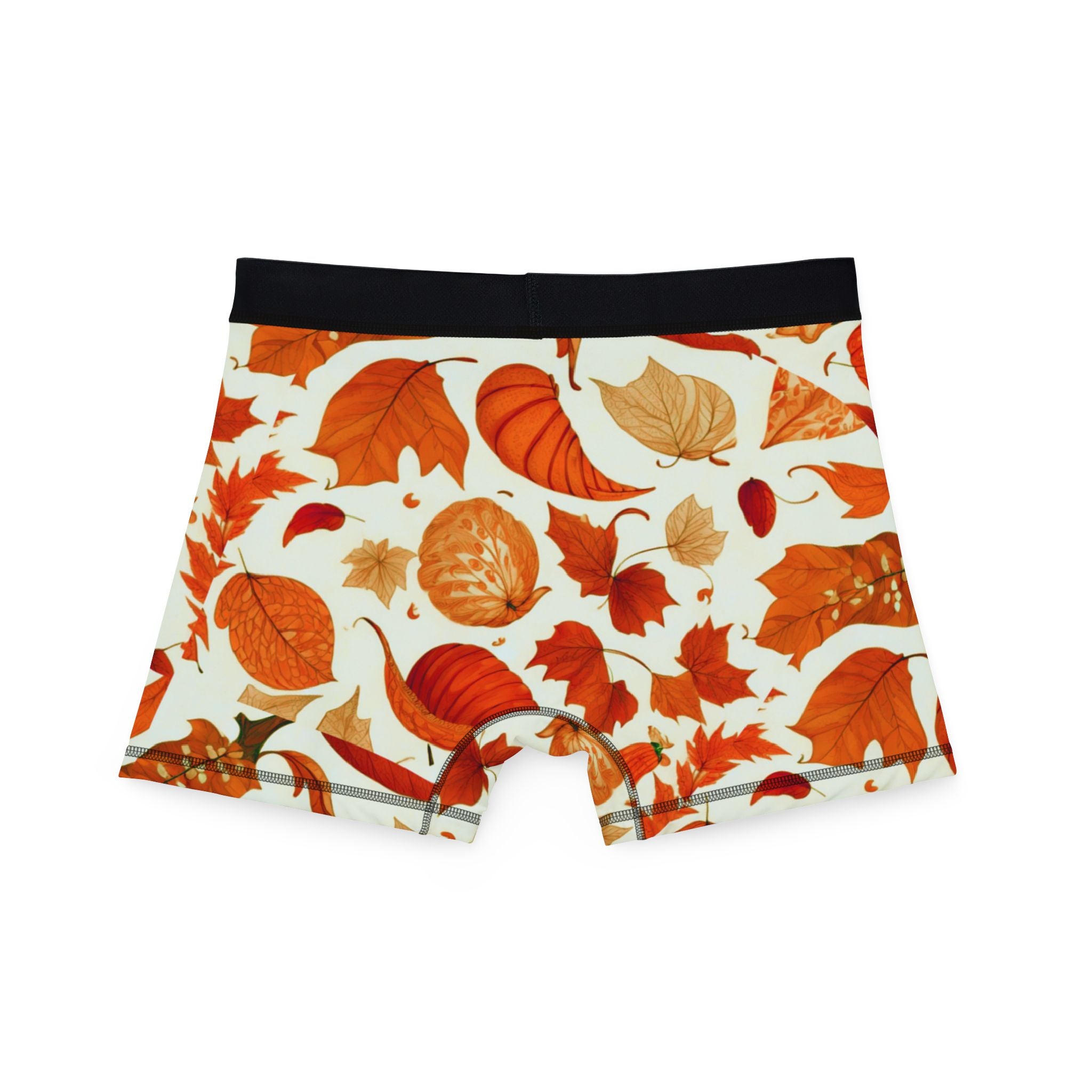 Men's boxers autumn leaves