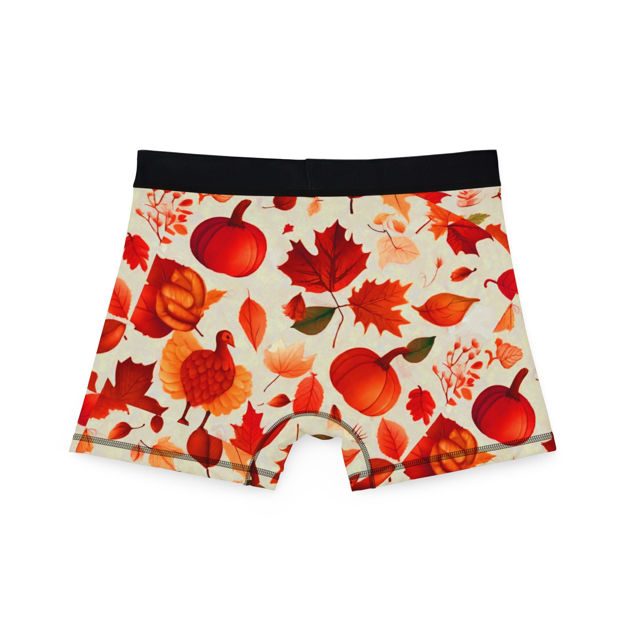 Men's boxers autumn leaves