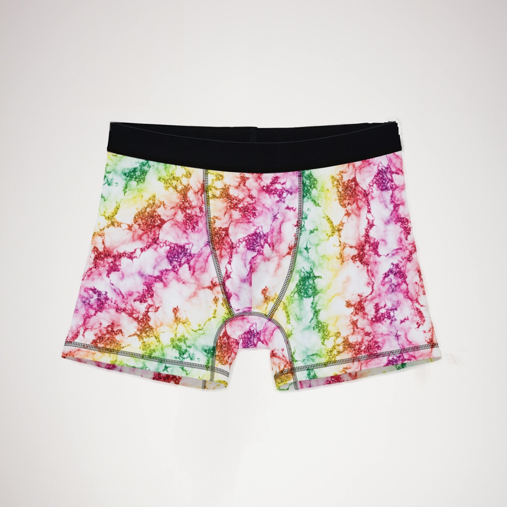 Men's boxers rainbow glitter