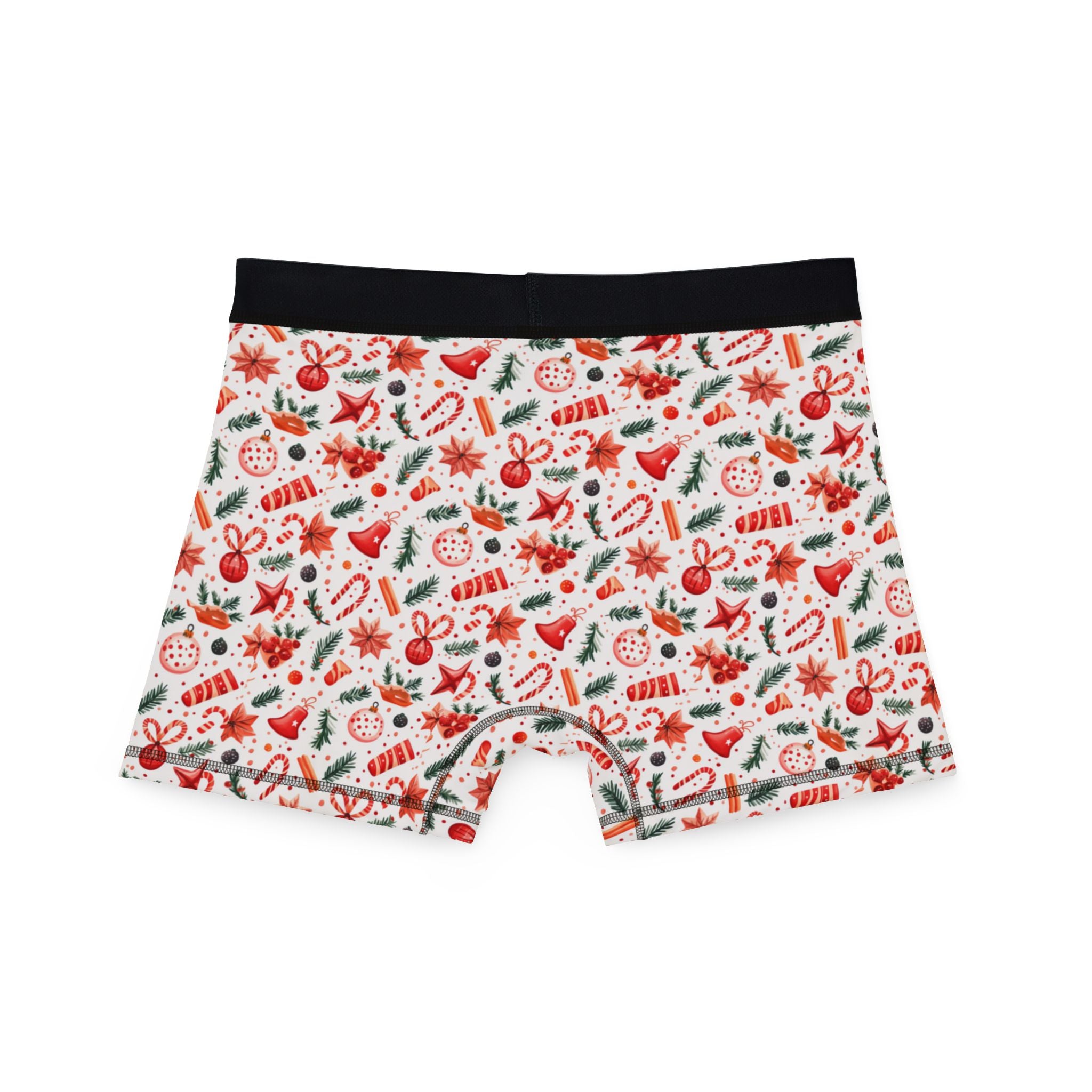 Men's boxers red coquette christmas