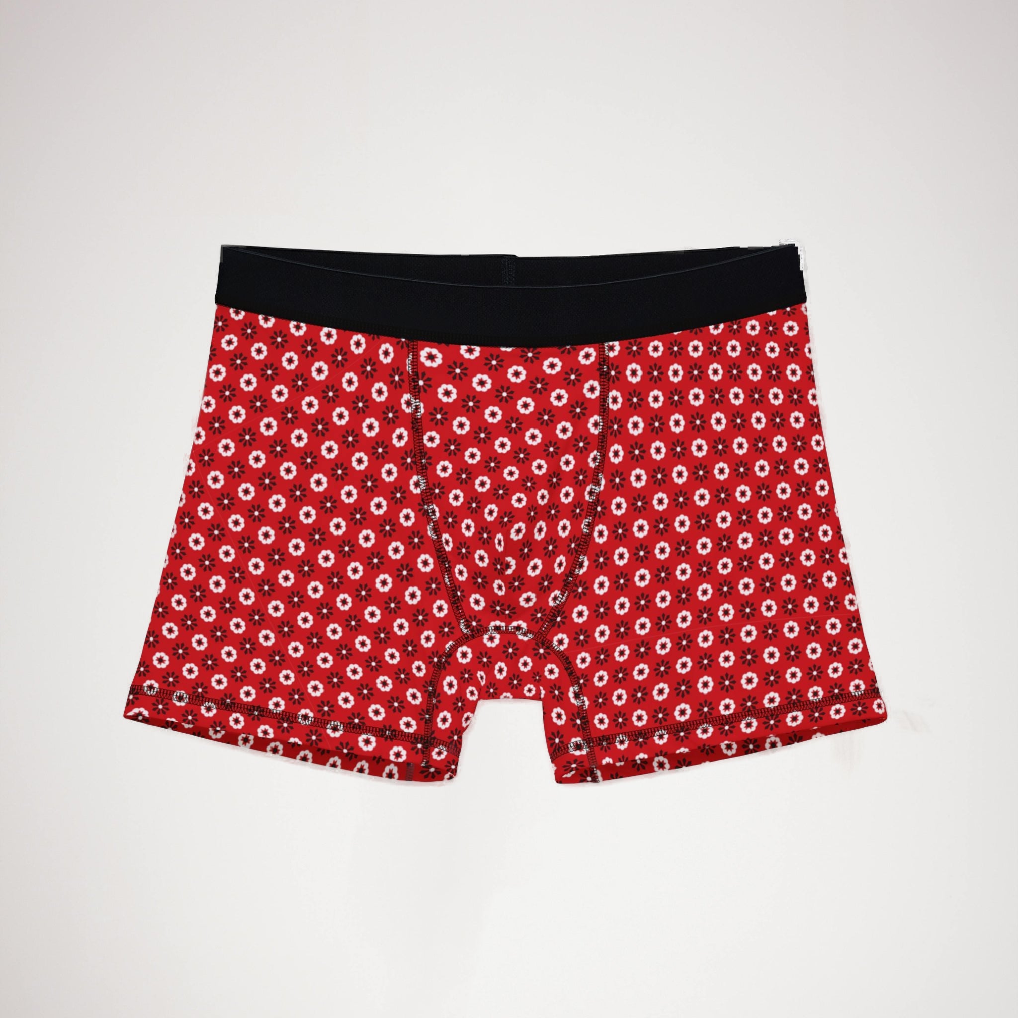 Men's boxers red bandana