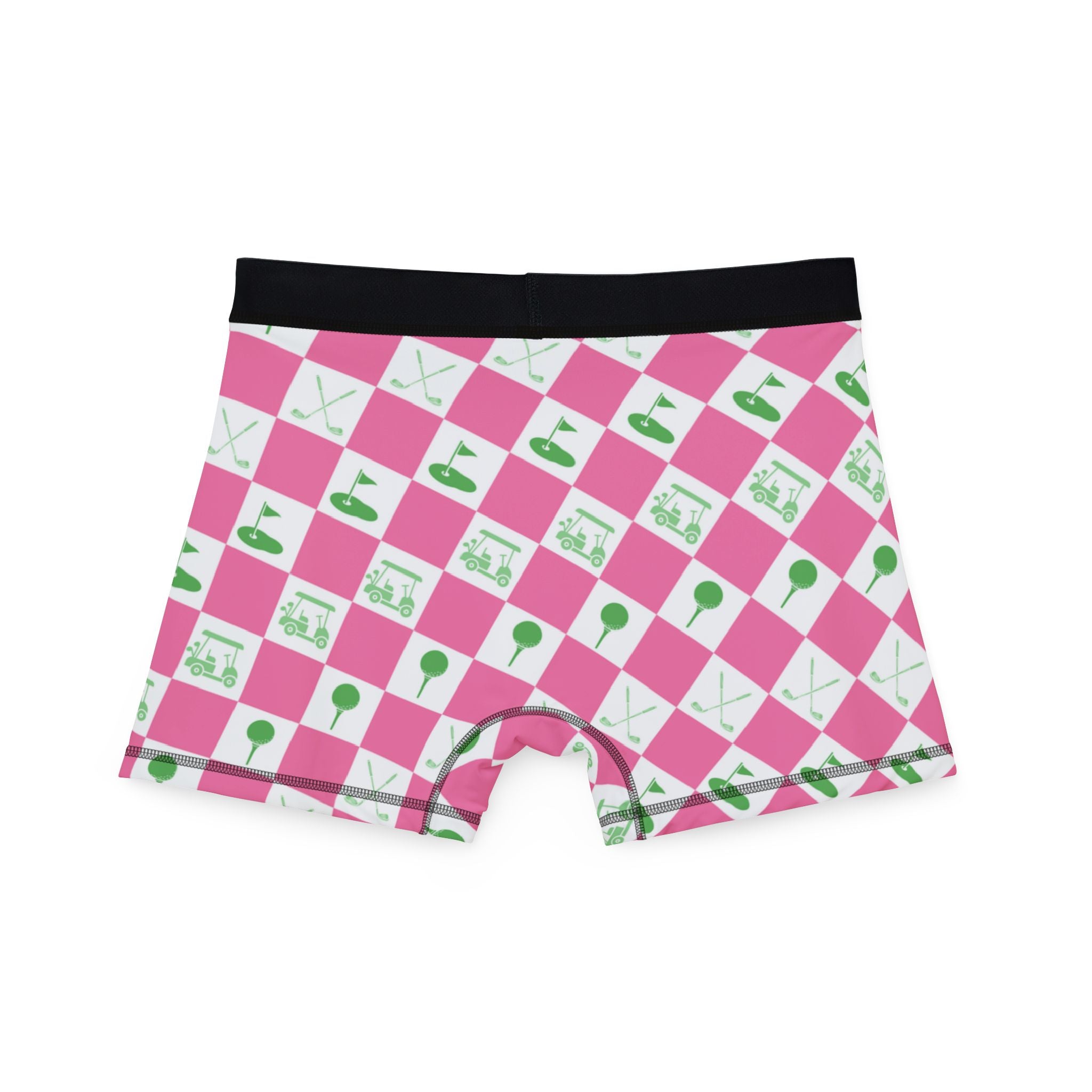 Men's boxers pink golf