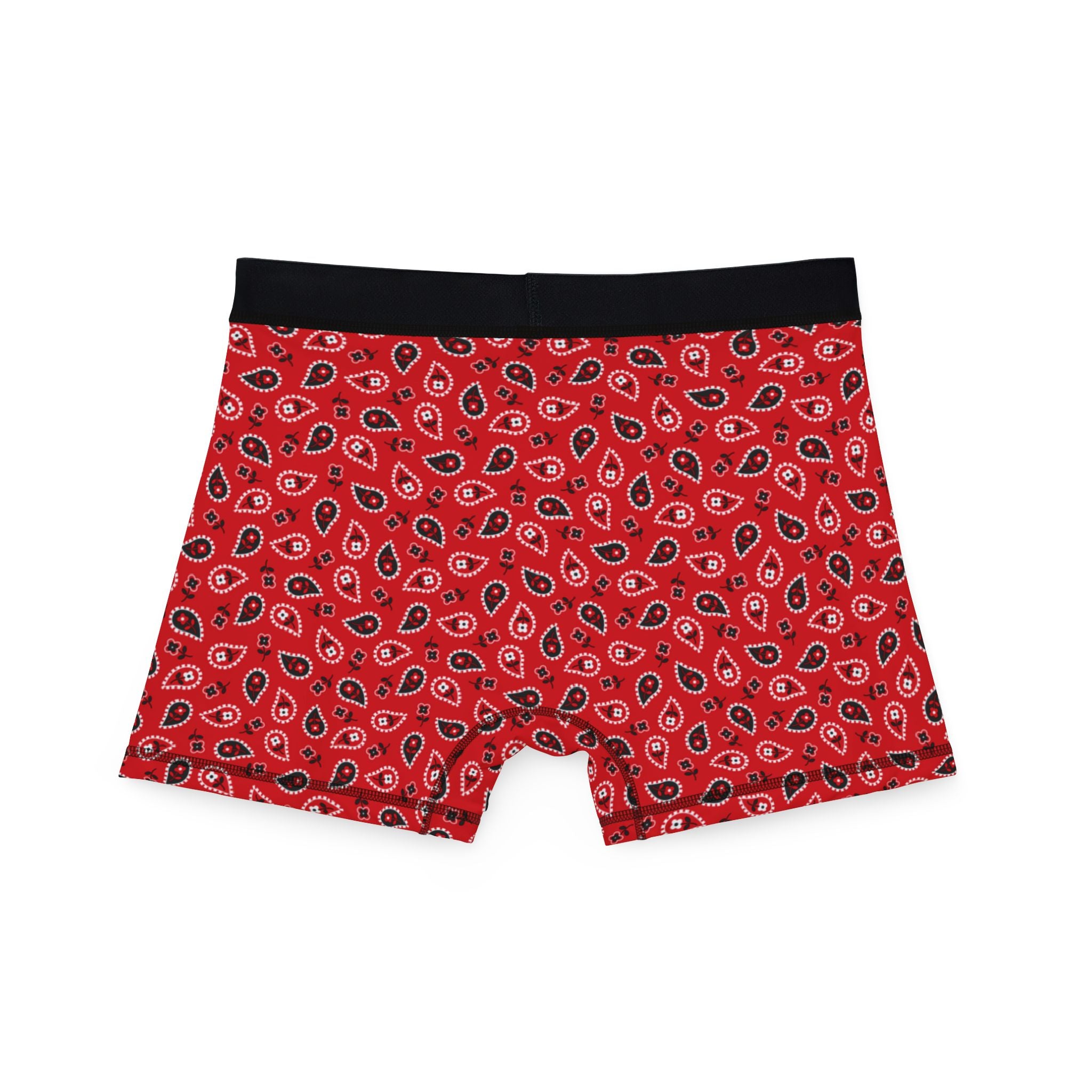Men's boxers red bandana