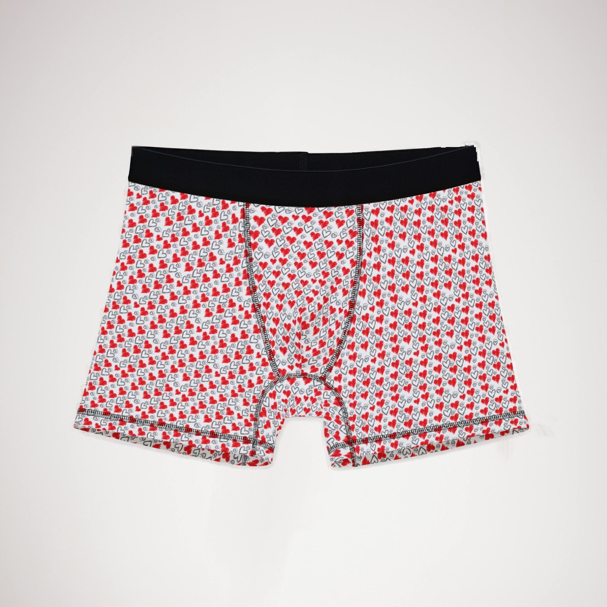Men's boxers about valentines