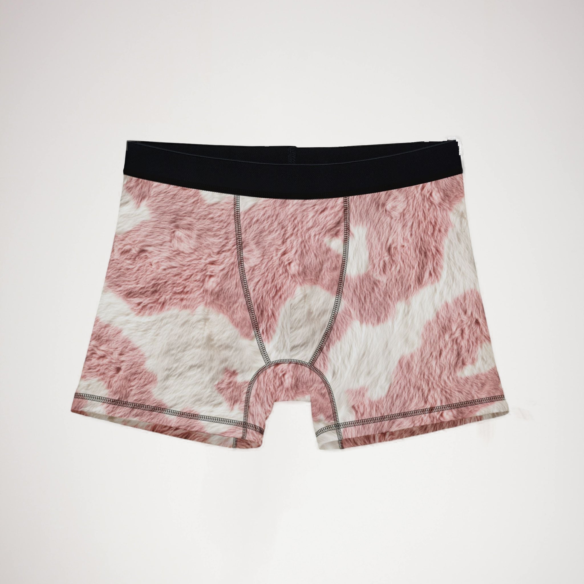 Men's boxers colorful cow print