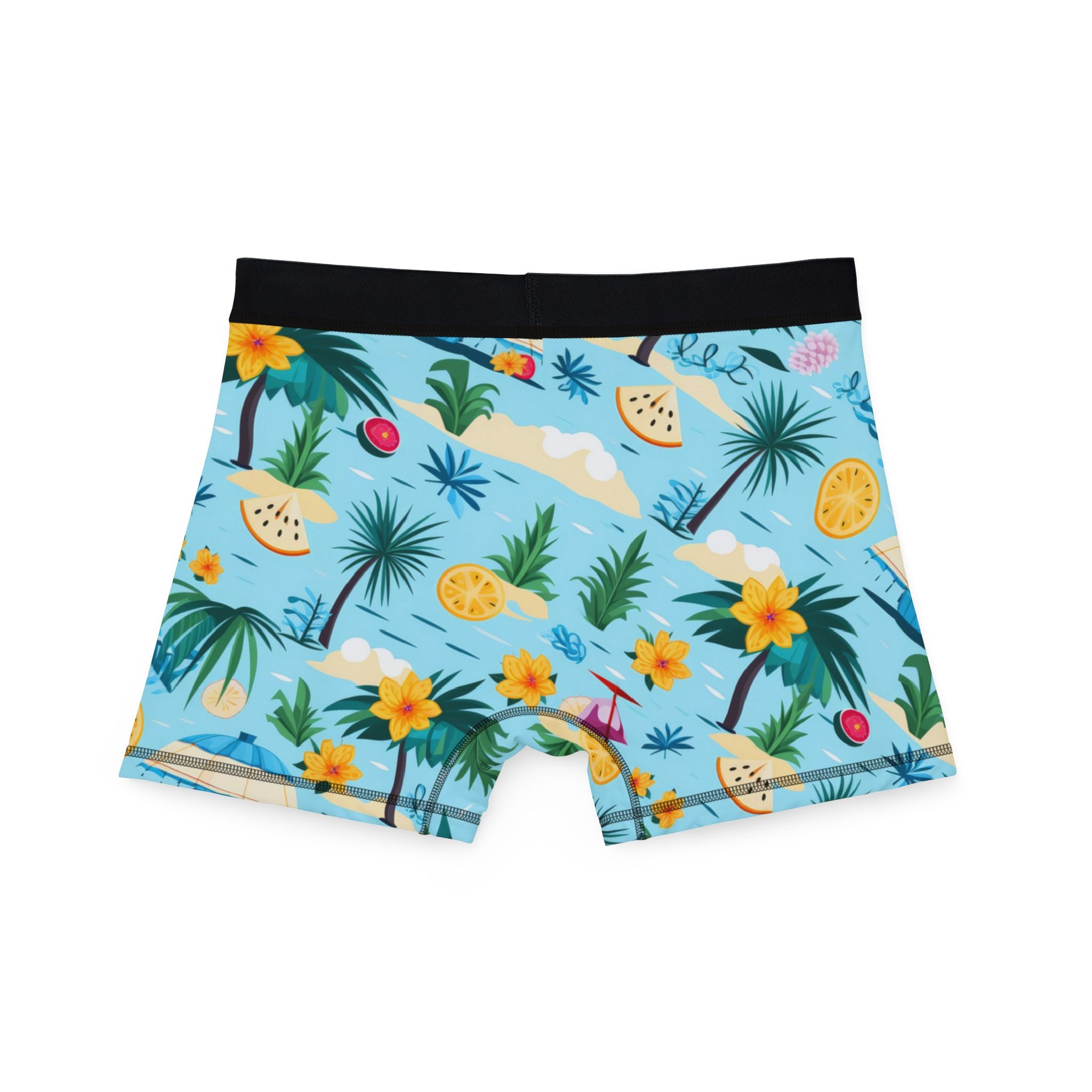 Men's boxers tropical summer beach